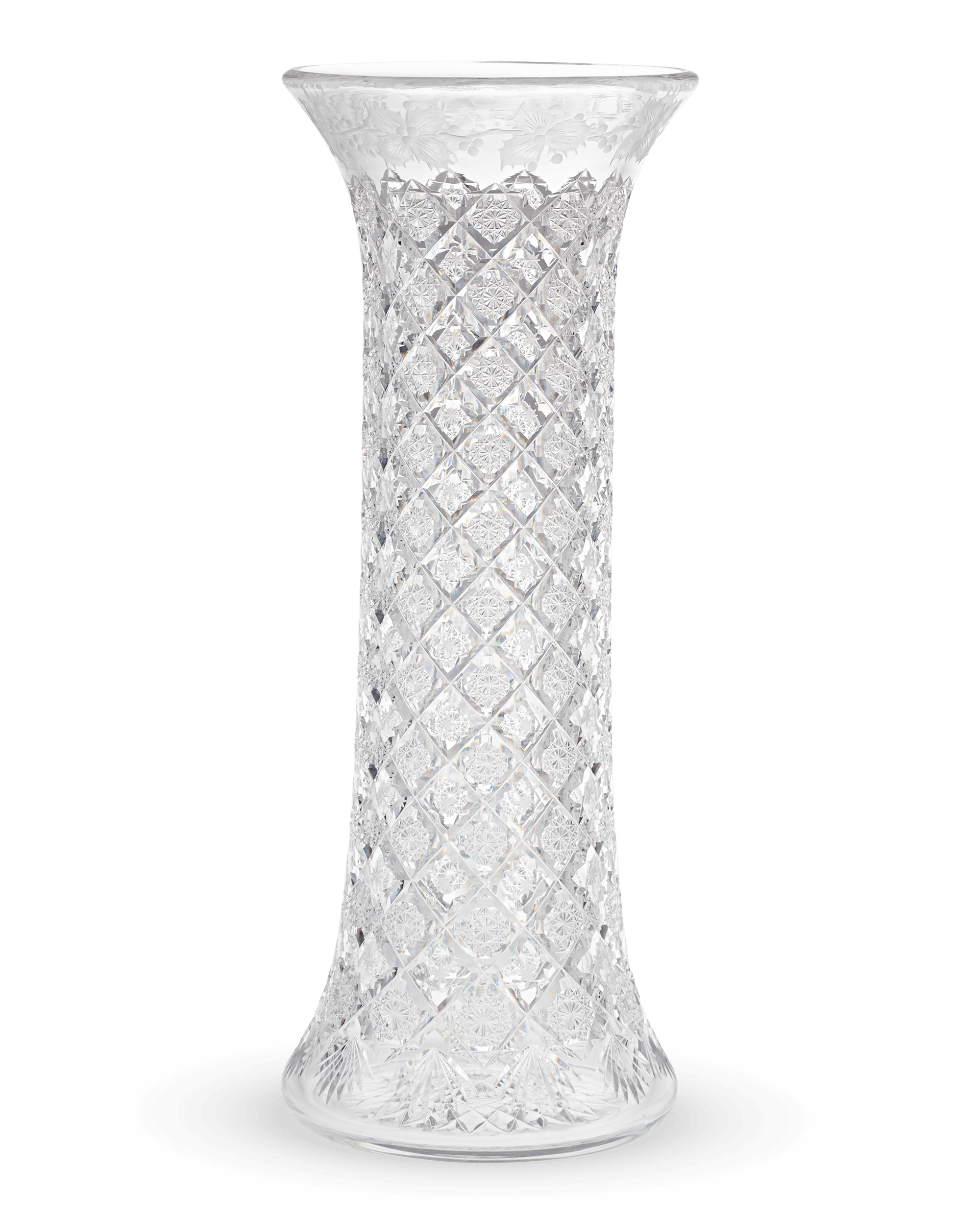 Sinclaire Holly and Snowflake Vase