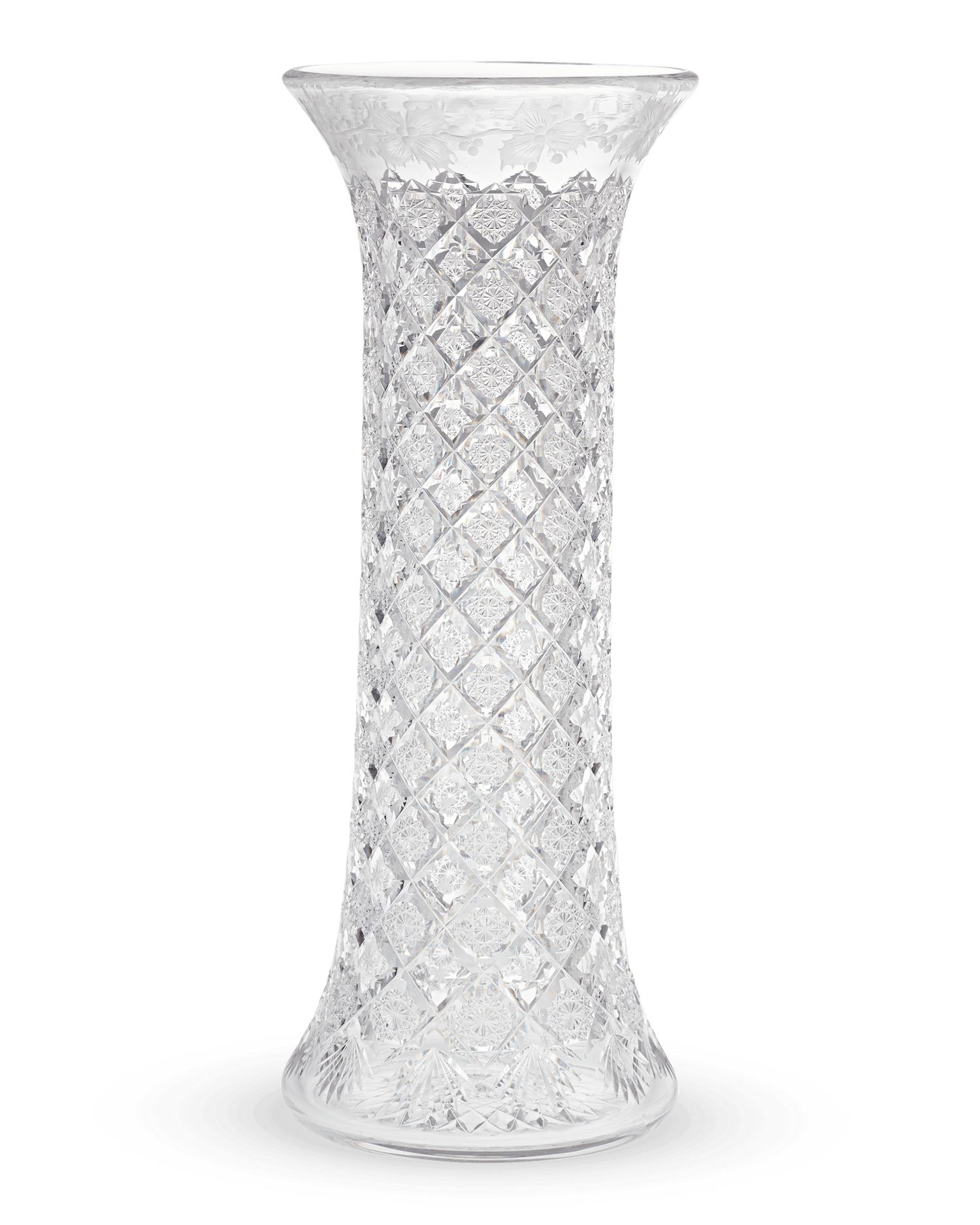 Sinclaire Holly and Snowflake Vase