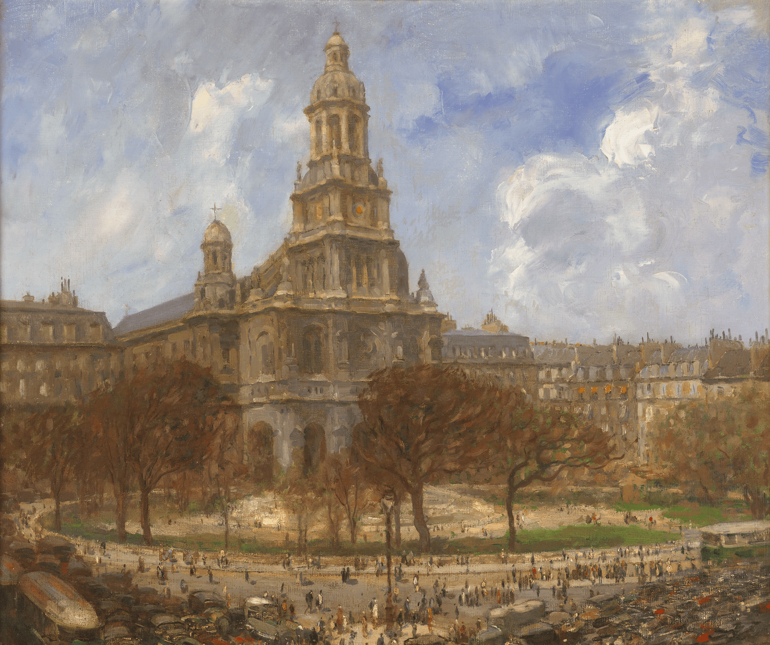 Place de la Trinité, Paris by Jean-Louis Lefort