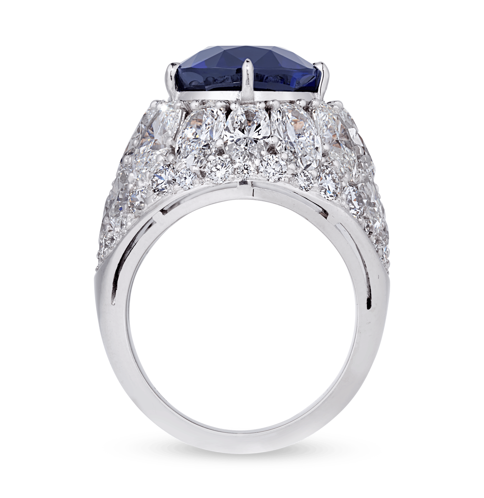 Untreated Sapphire Ring, 10.60 Carats