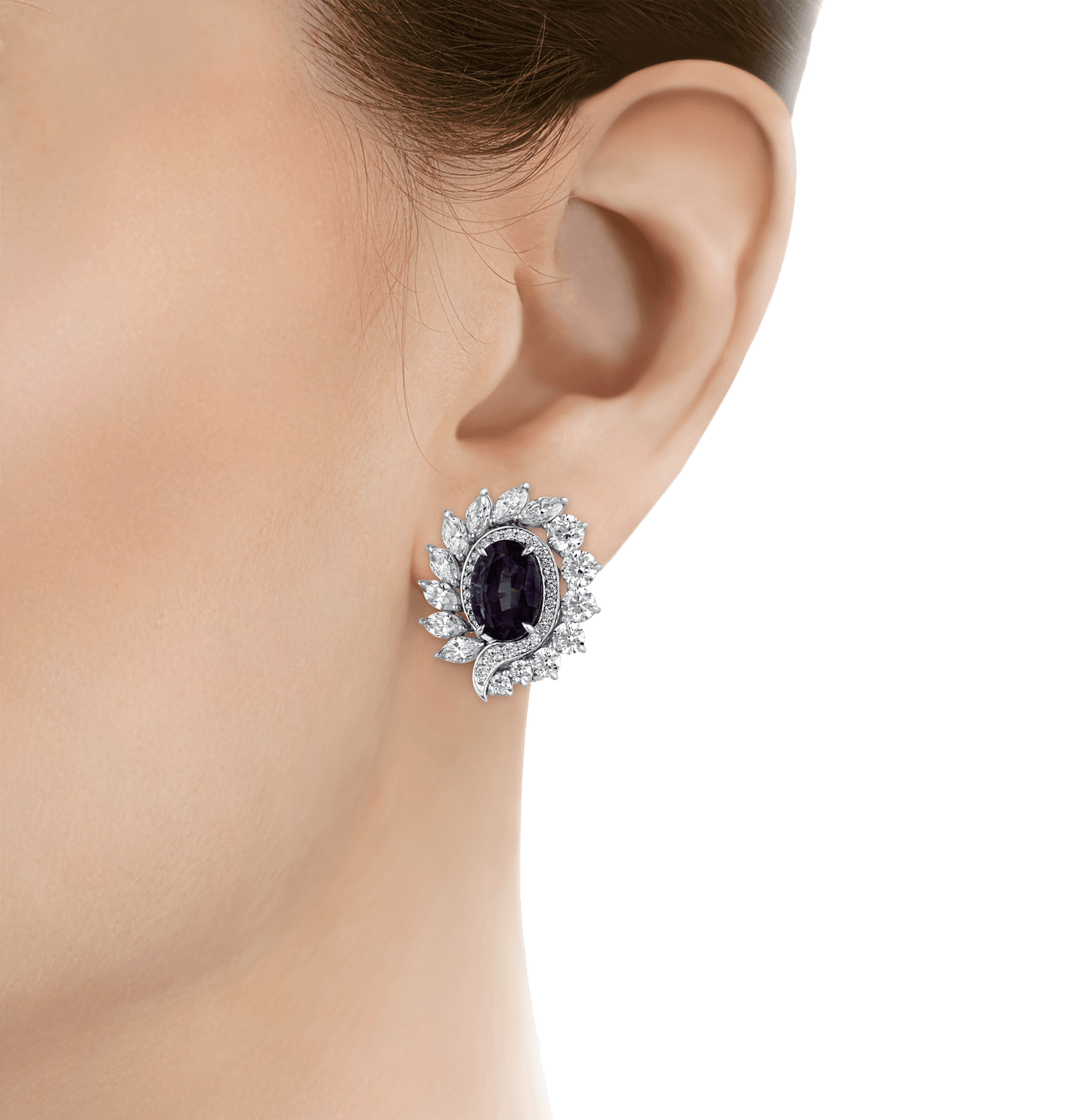 Brazilian Alexandrite Earrings, 9.04 Carats