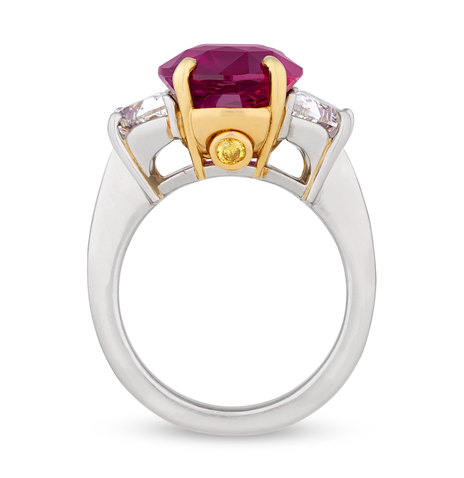 Mozambique Pigeon's Blood Ruby Ring, 7.05 Carats