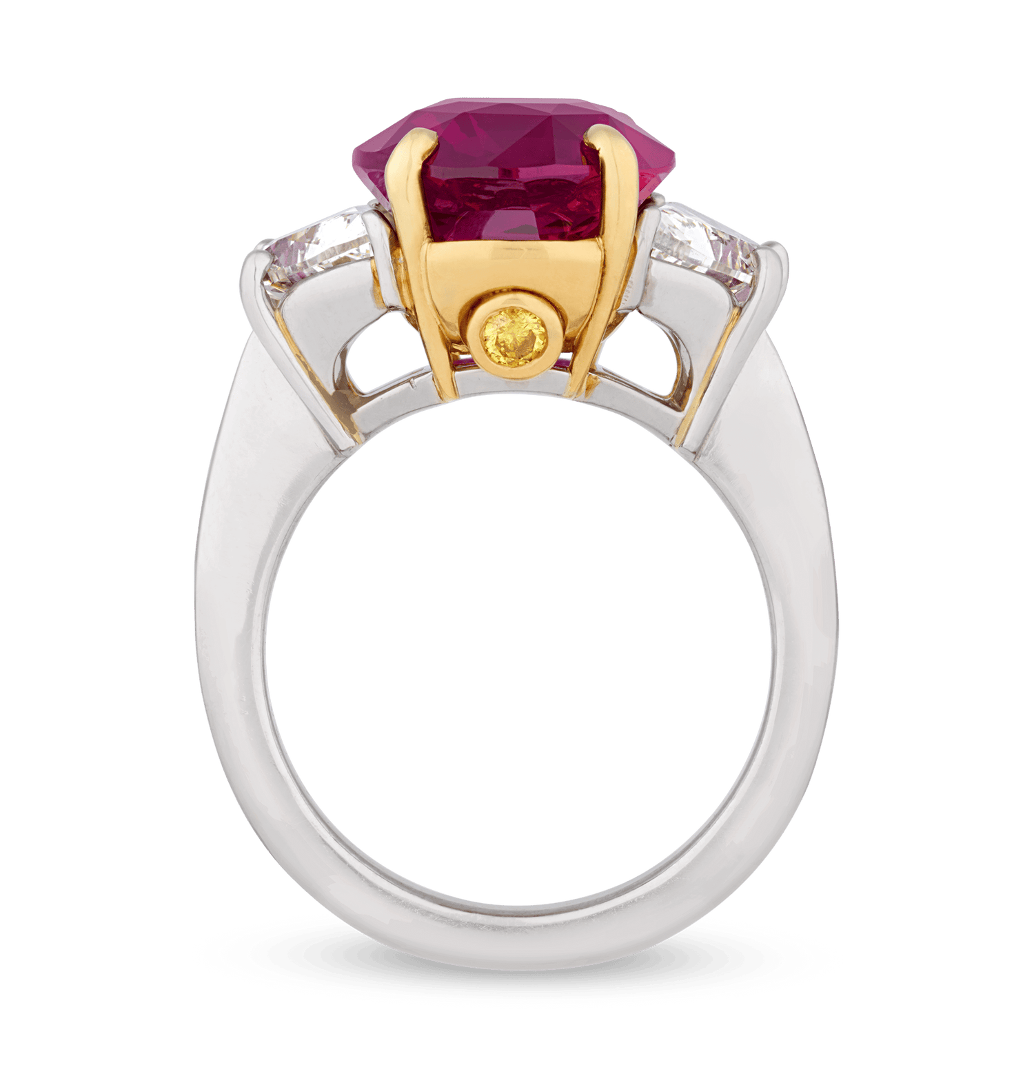 Mozambique Pigeon's Blood Ruby Ring, 7.05 Carats