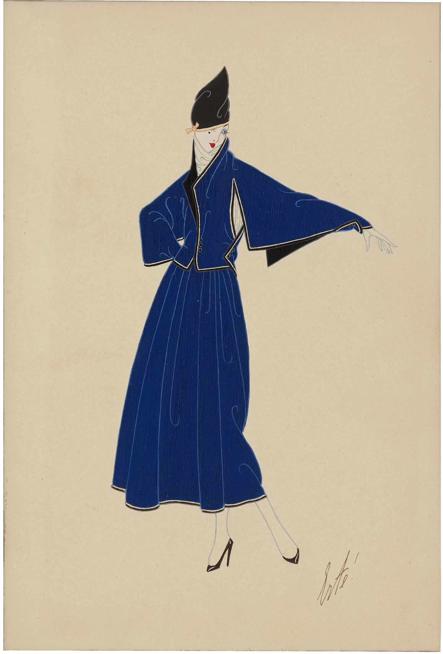 Costume tailleur by Erté