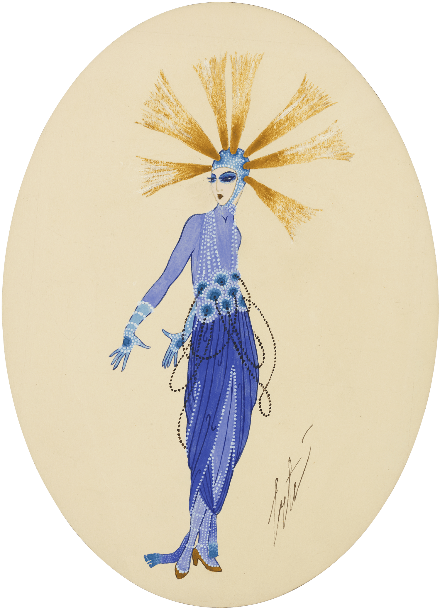 Mistinguett by Erté