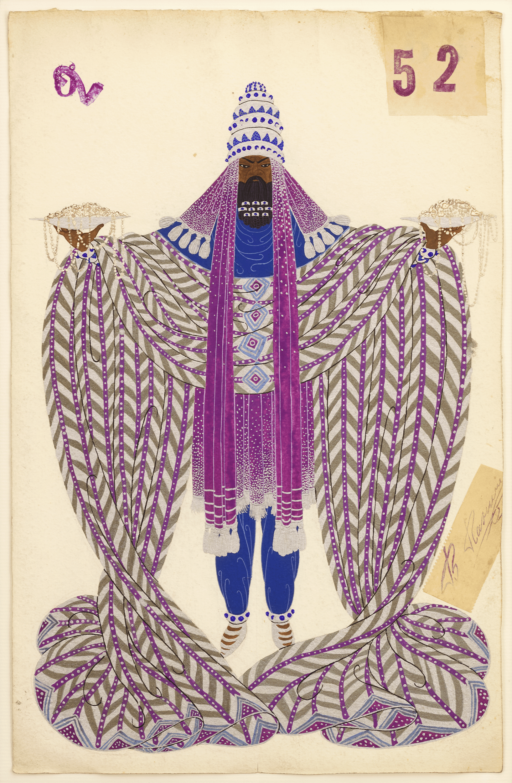 Le Roi Mage Gaspard by Erté