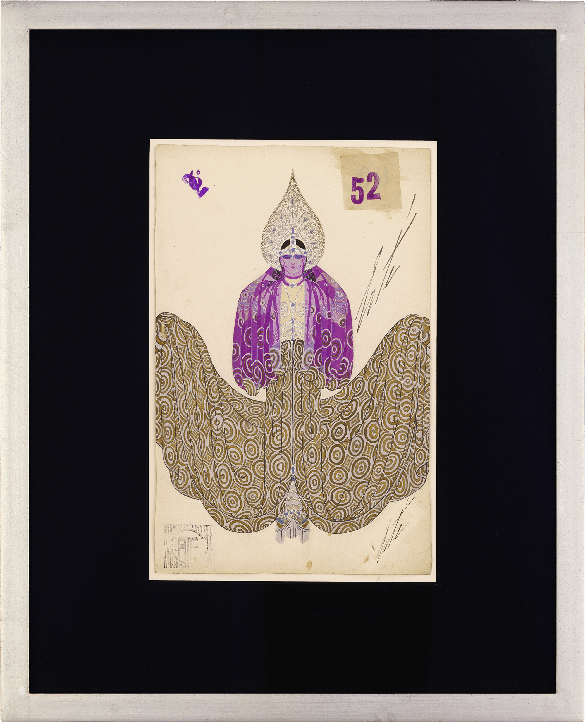 La Prêtresse by Erté