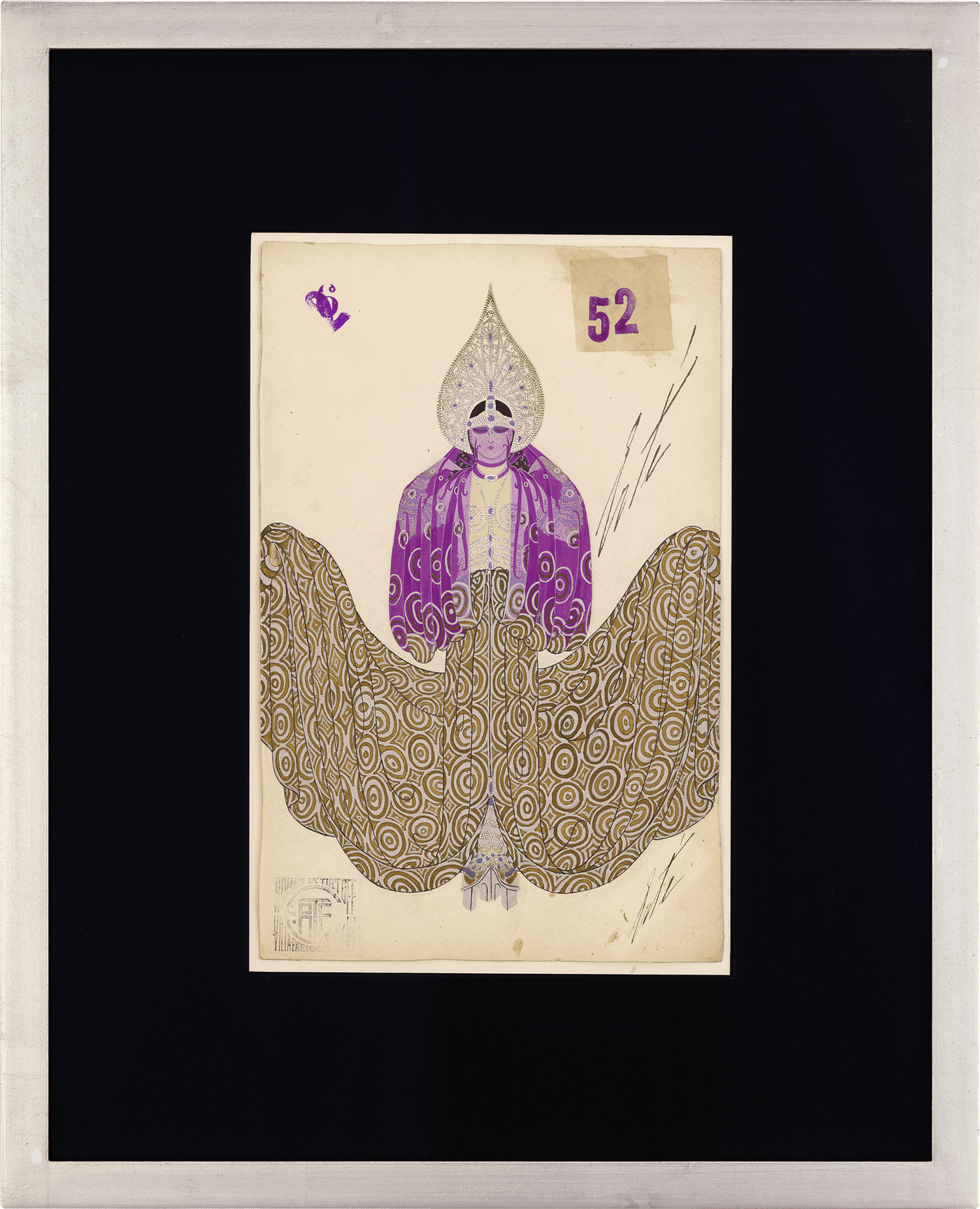 La Prêtresse by Erté