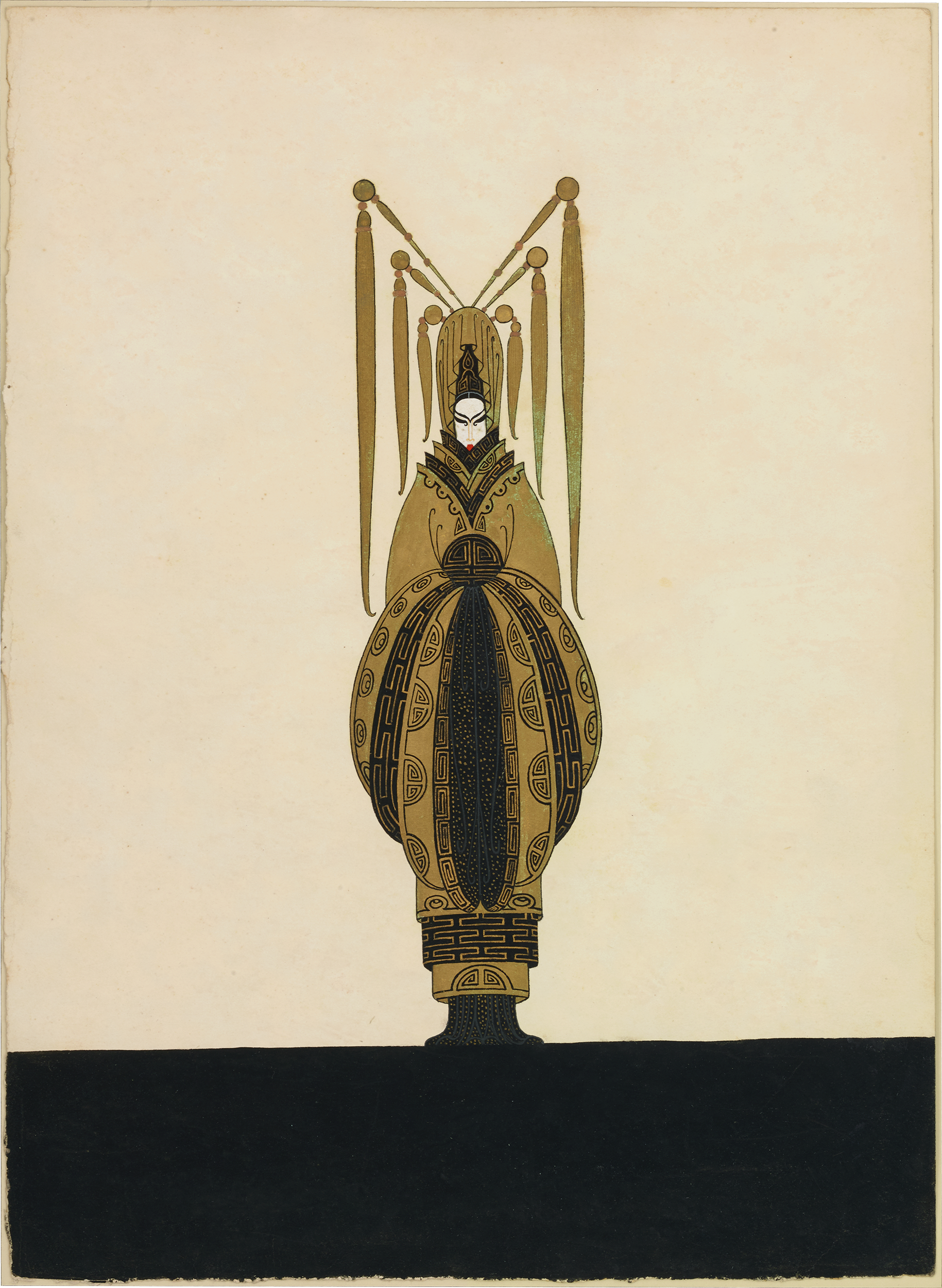 L'hiver by Erté