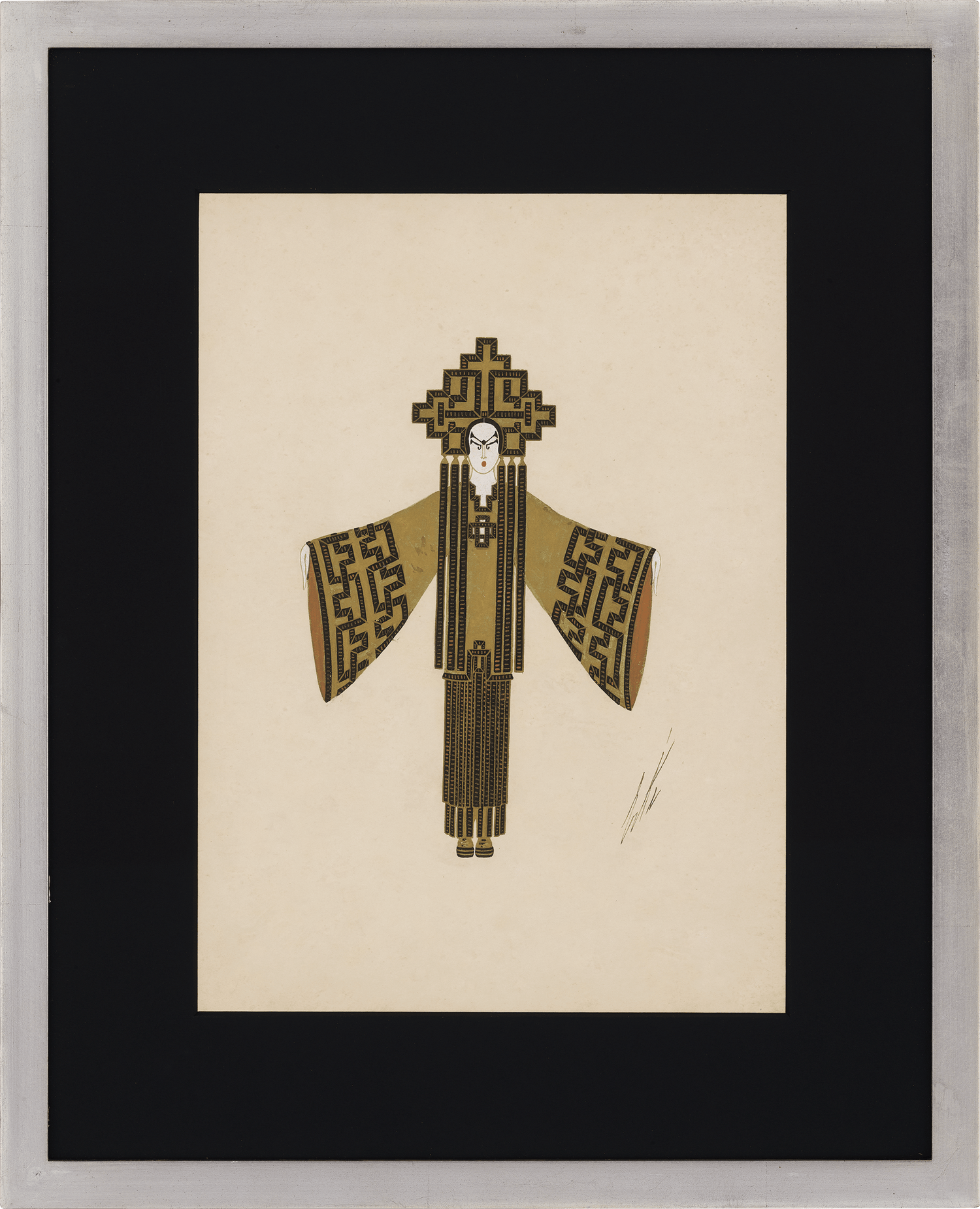 Les Bambous by Erté