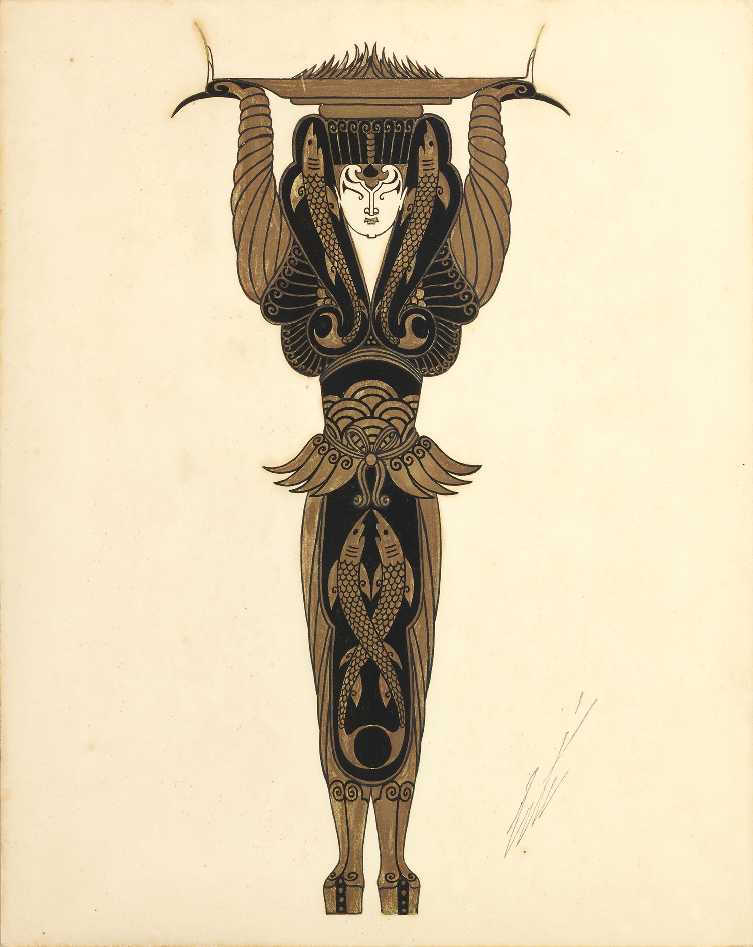 Ailerons de requin by Erté