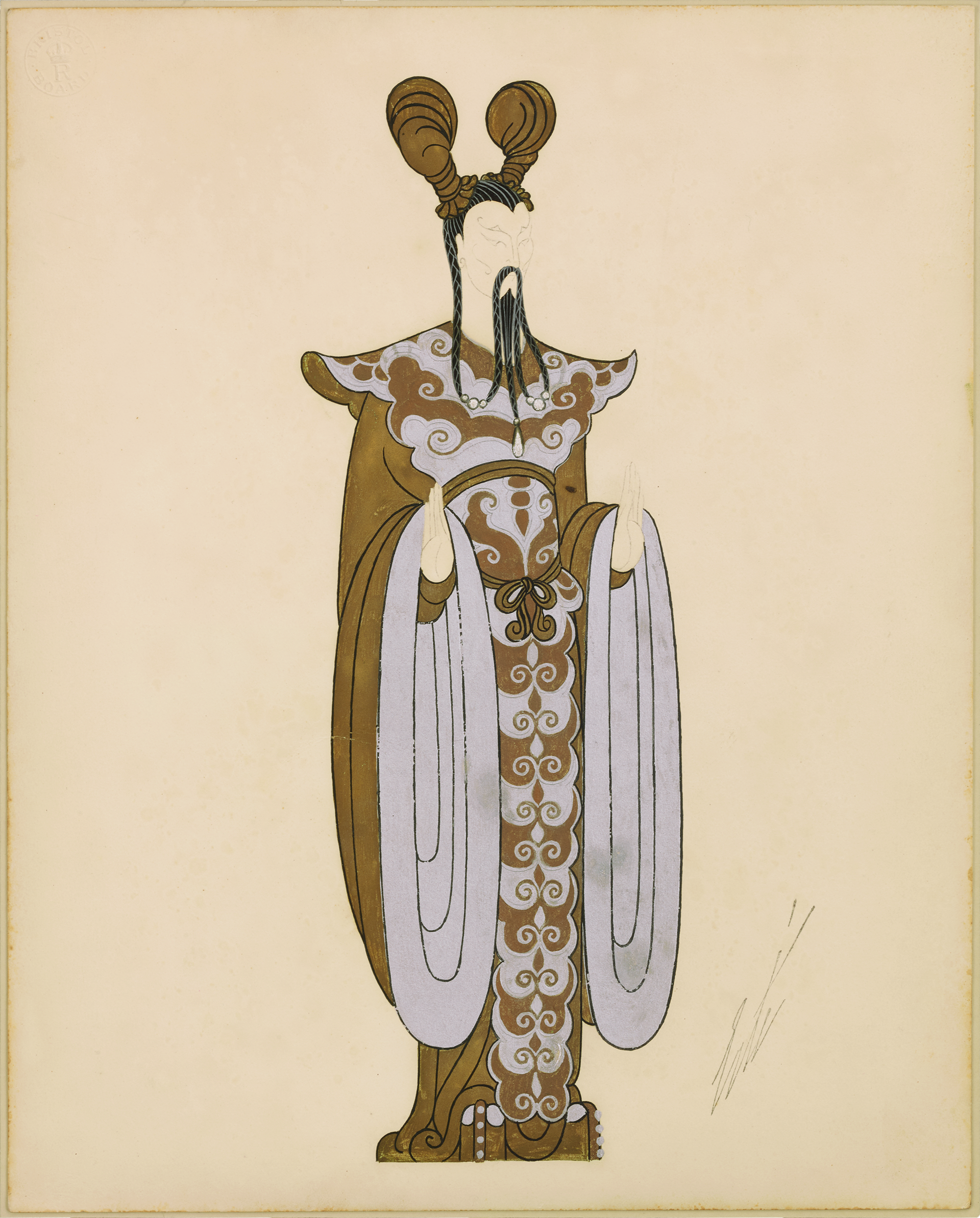 Homme de la suite d'Aladin by Erté