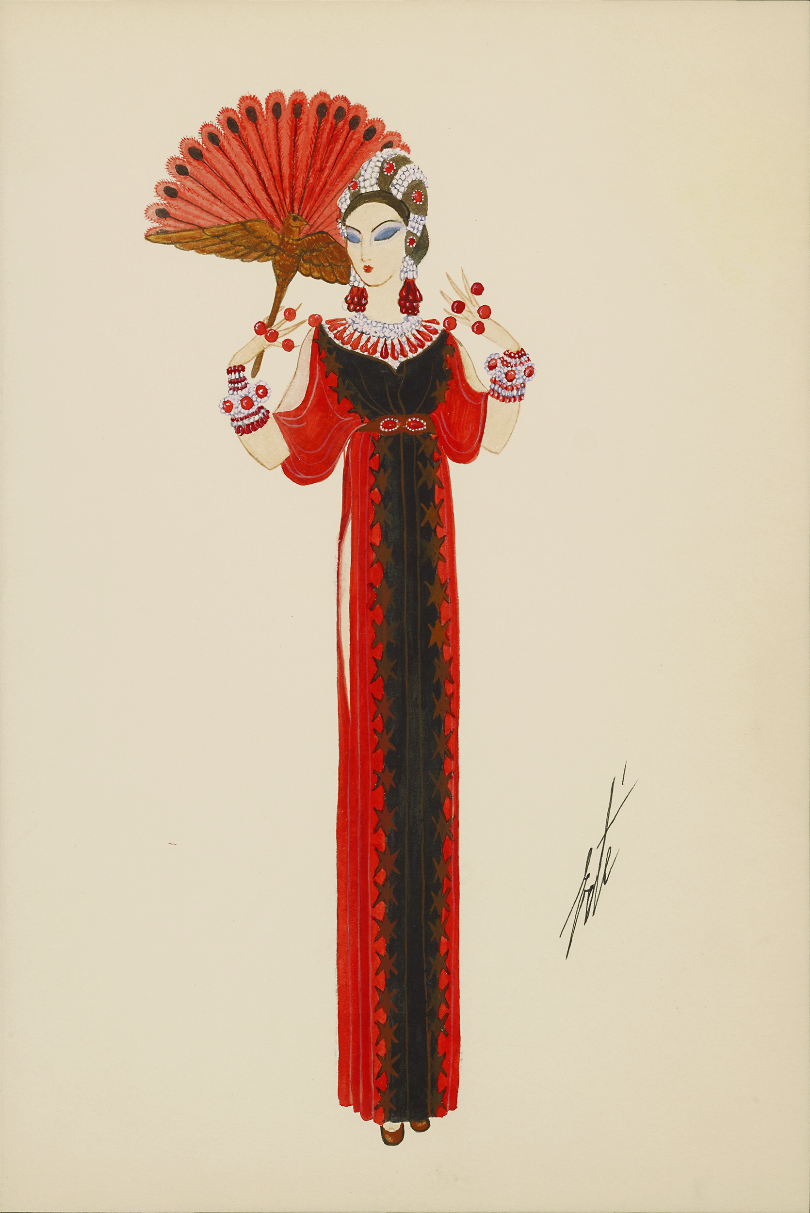 Princesse d'Asie by Erté