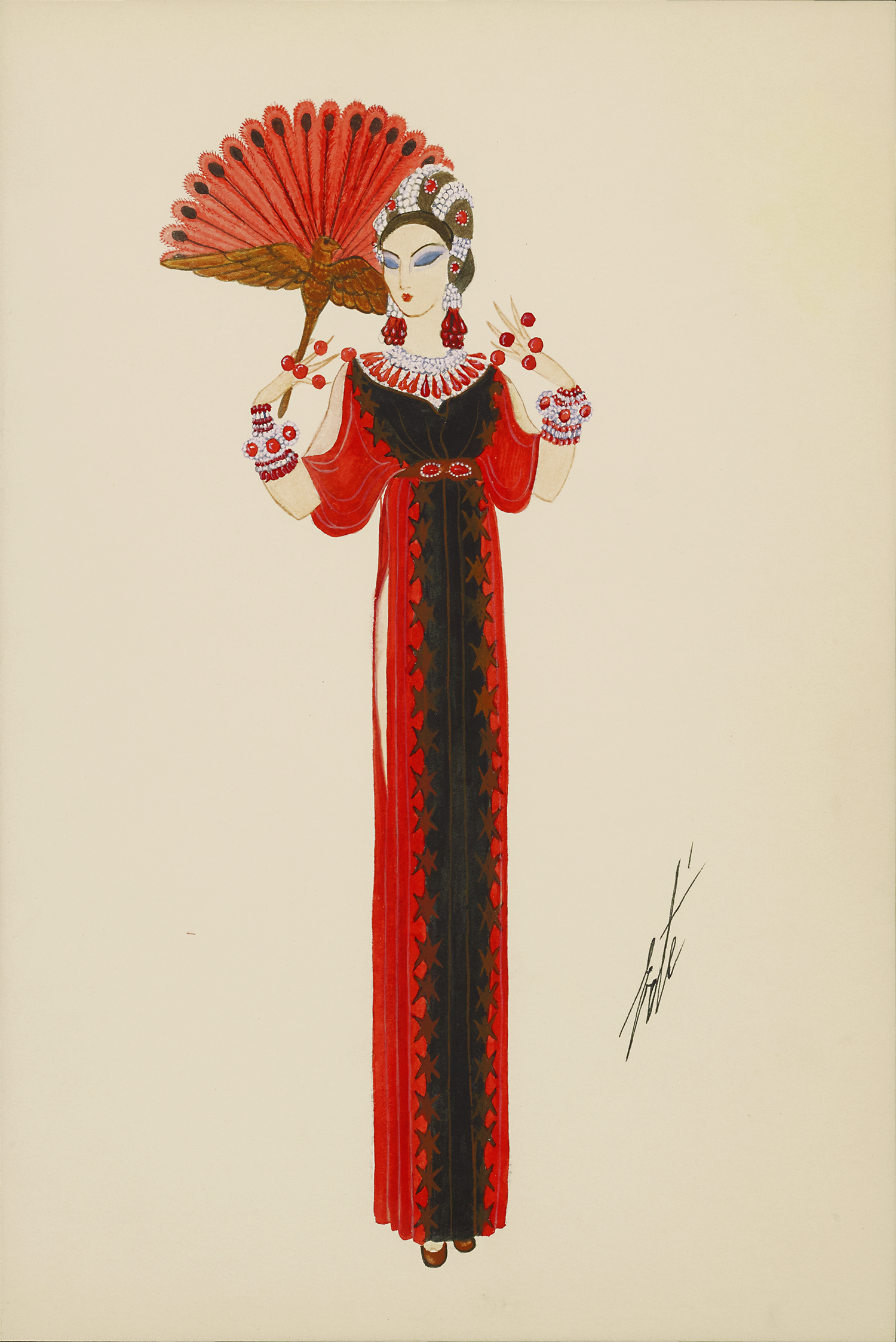 Princesse d'Asie by Erté