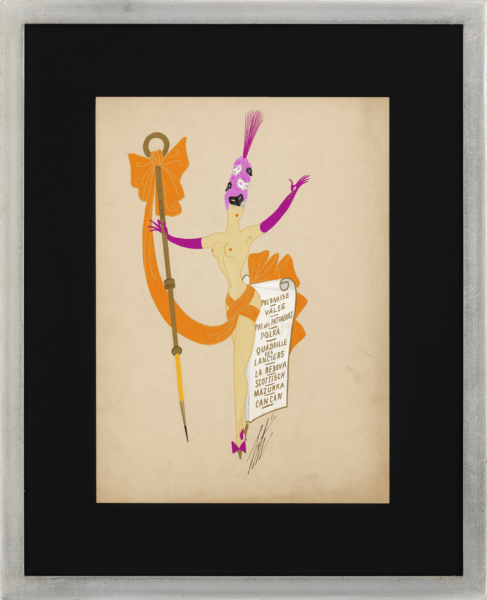 Le Carnet de Bal by Erté