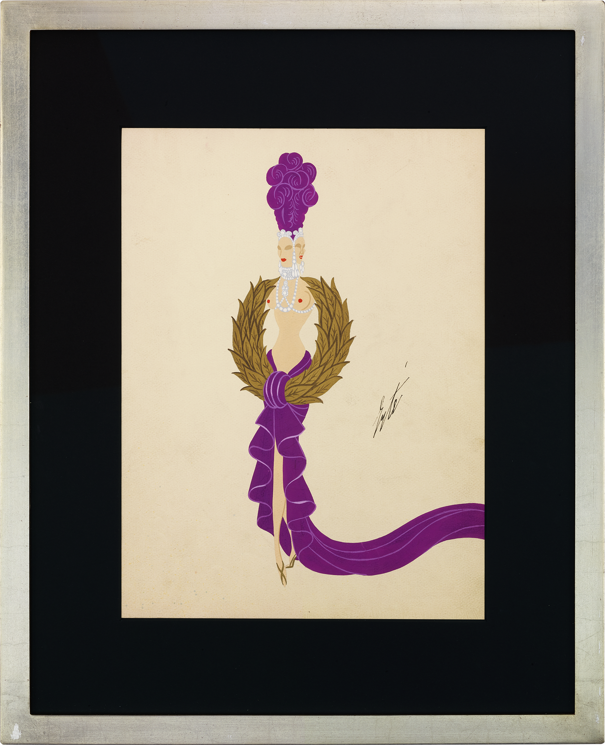 Couronne de laurier by Erté