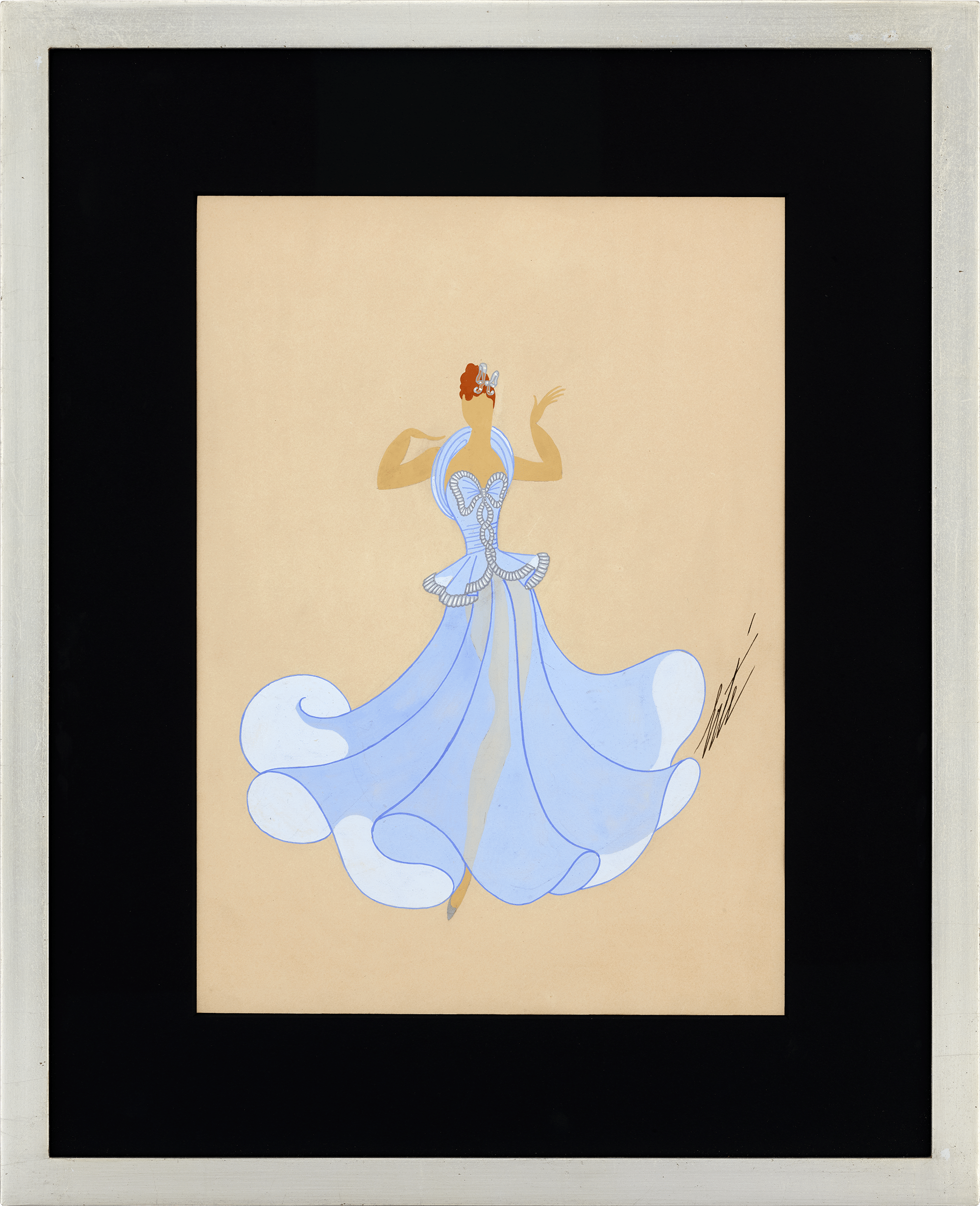 Robe de valse by Erté