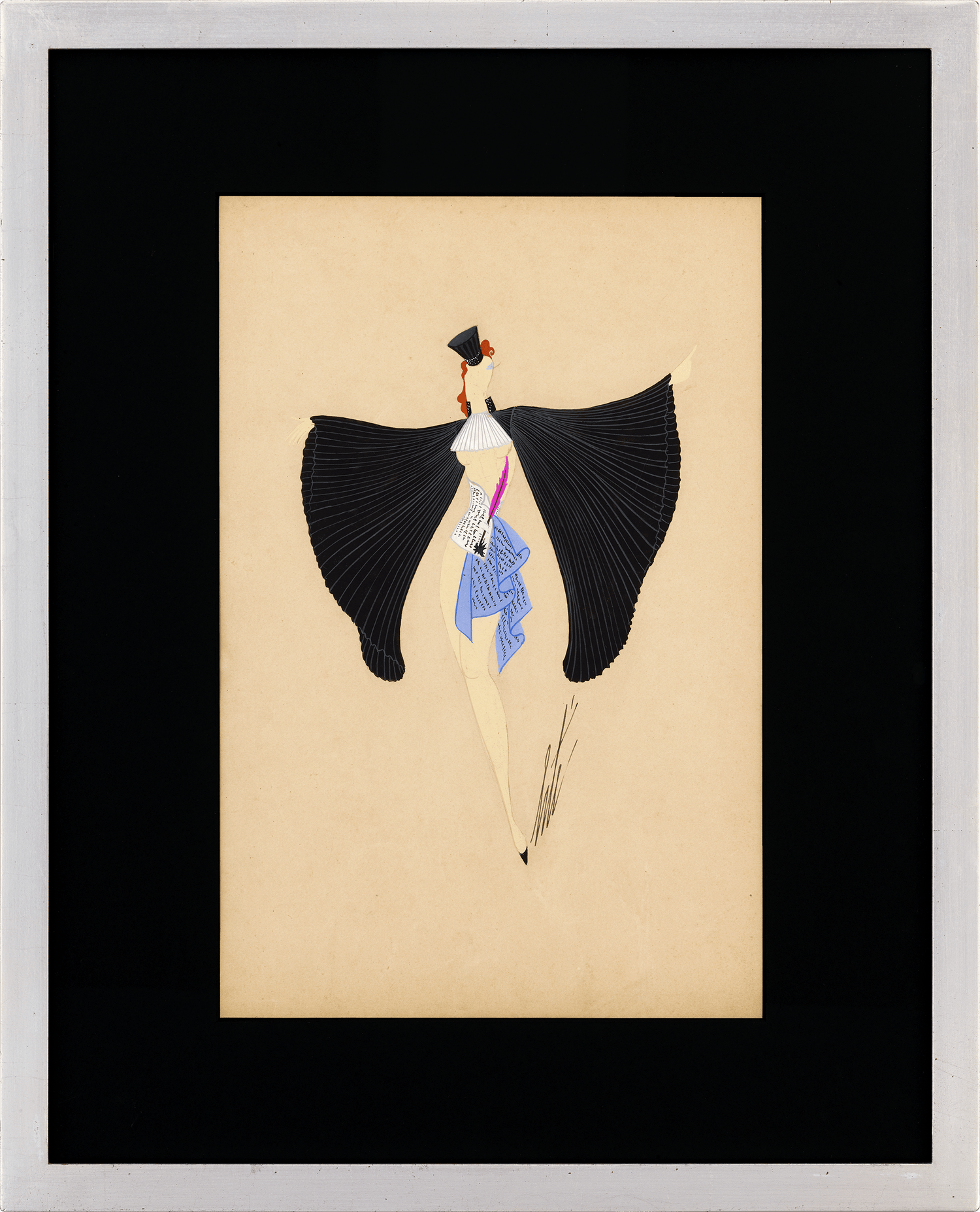 L'Intellectuelle by Erté