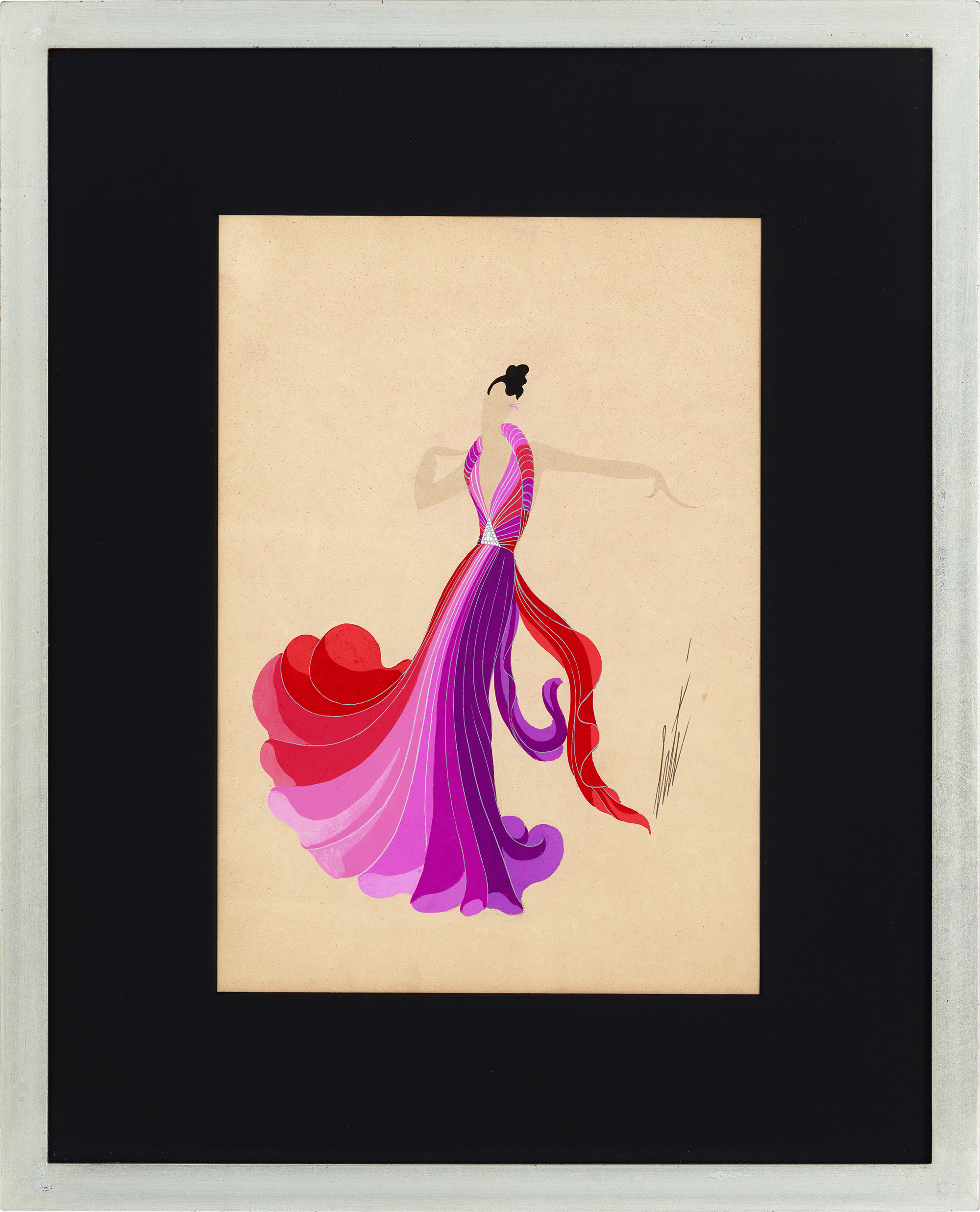 La sophistiquée by Erté