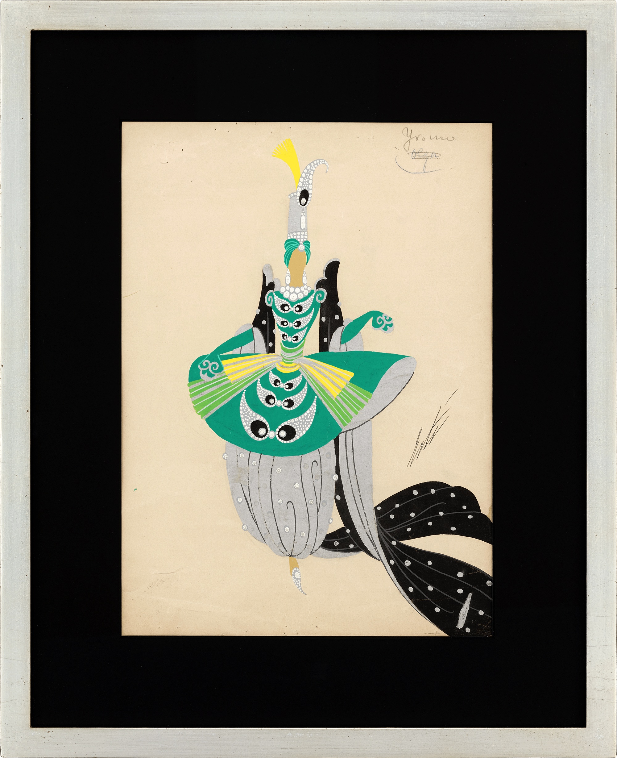 Le khalife Haroun-Al-Rashid by Erté