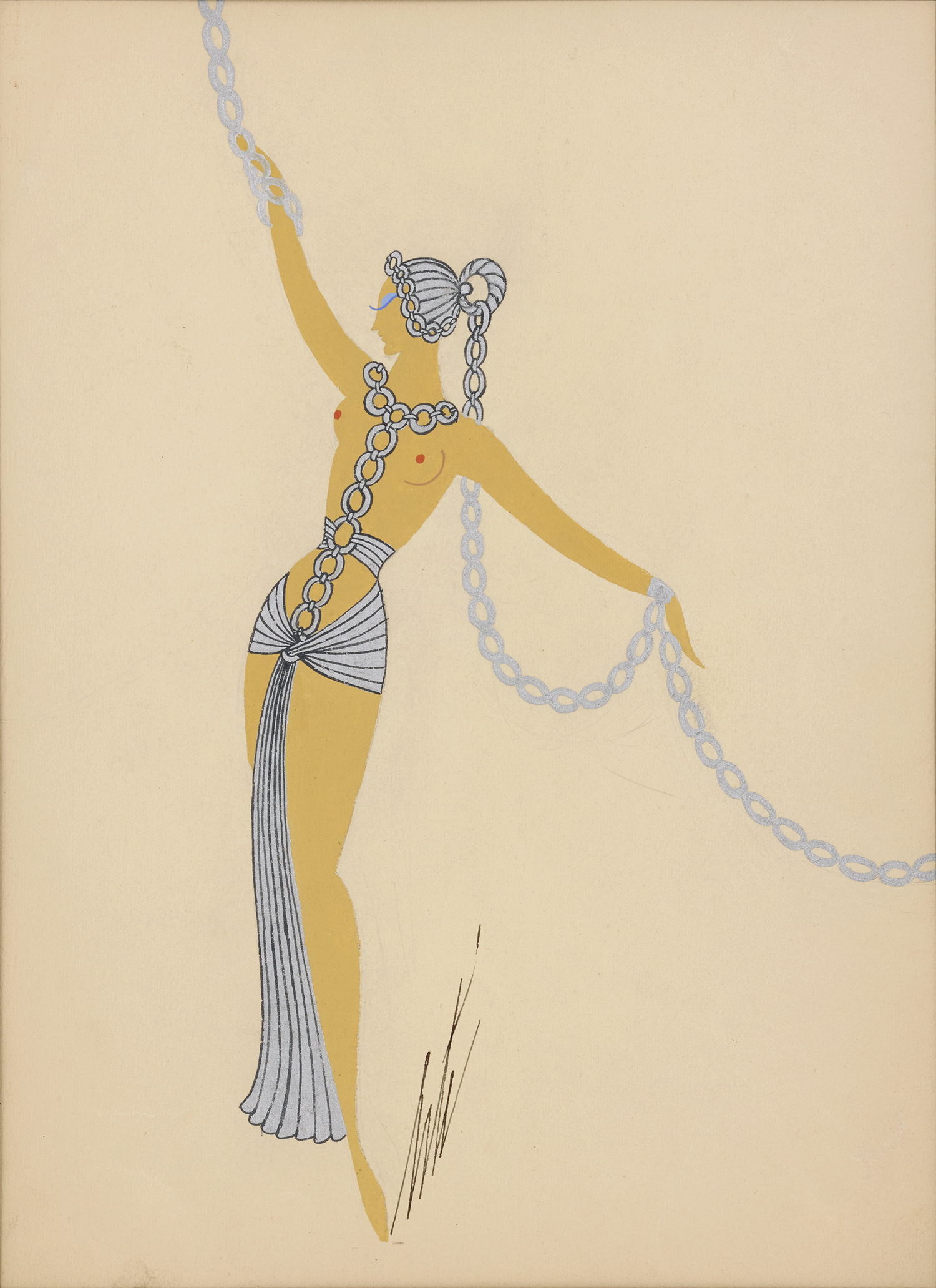 Les chaines by Erté