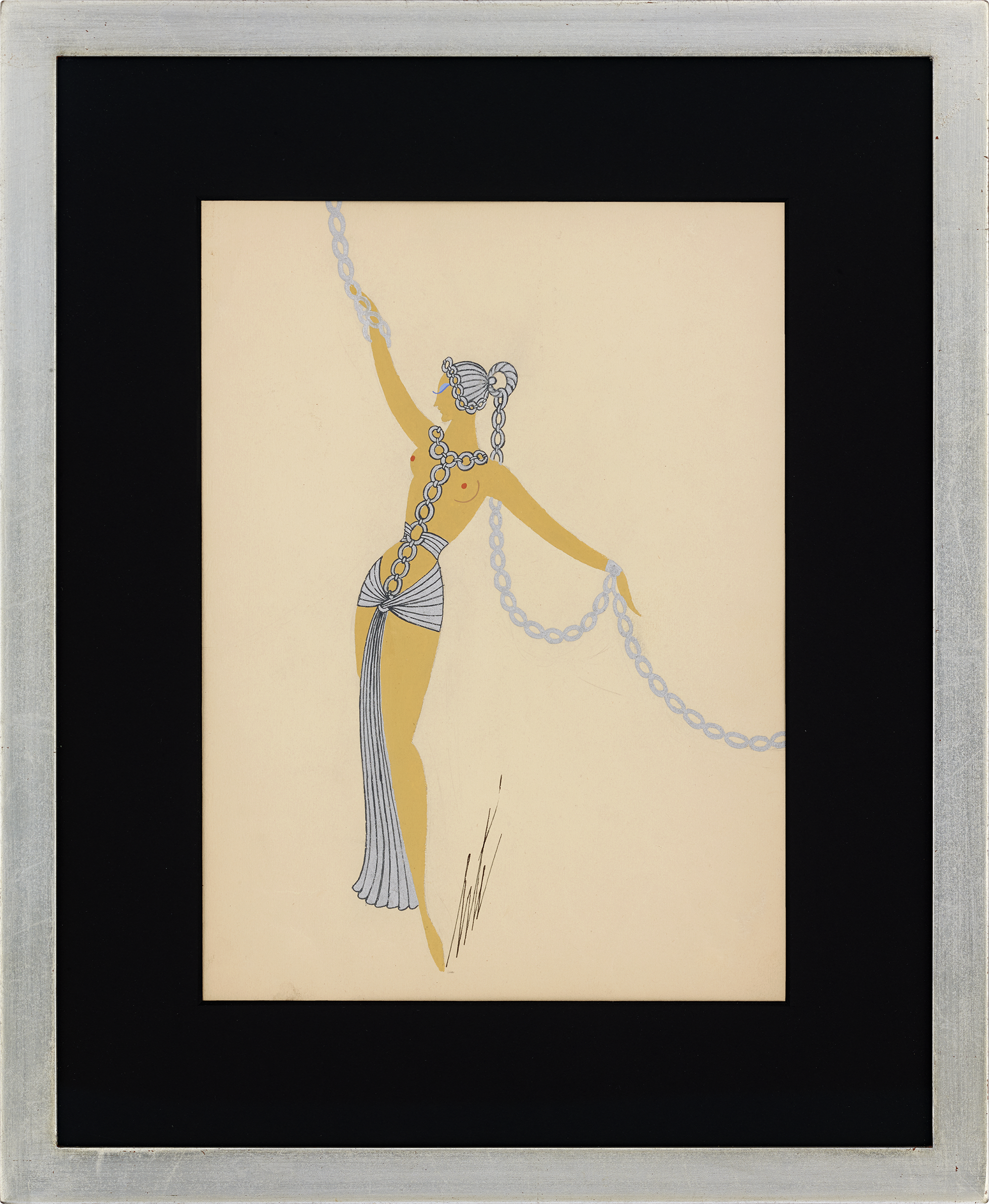 Les chaines by Erté