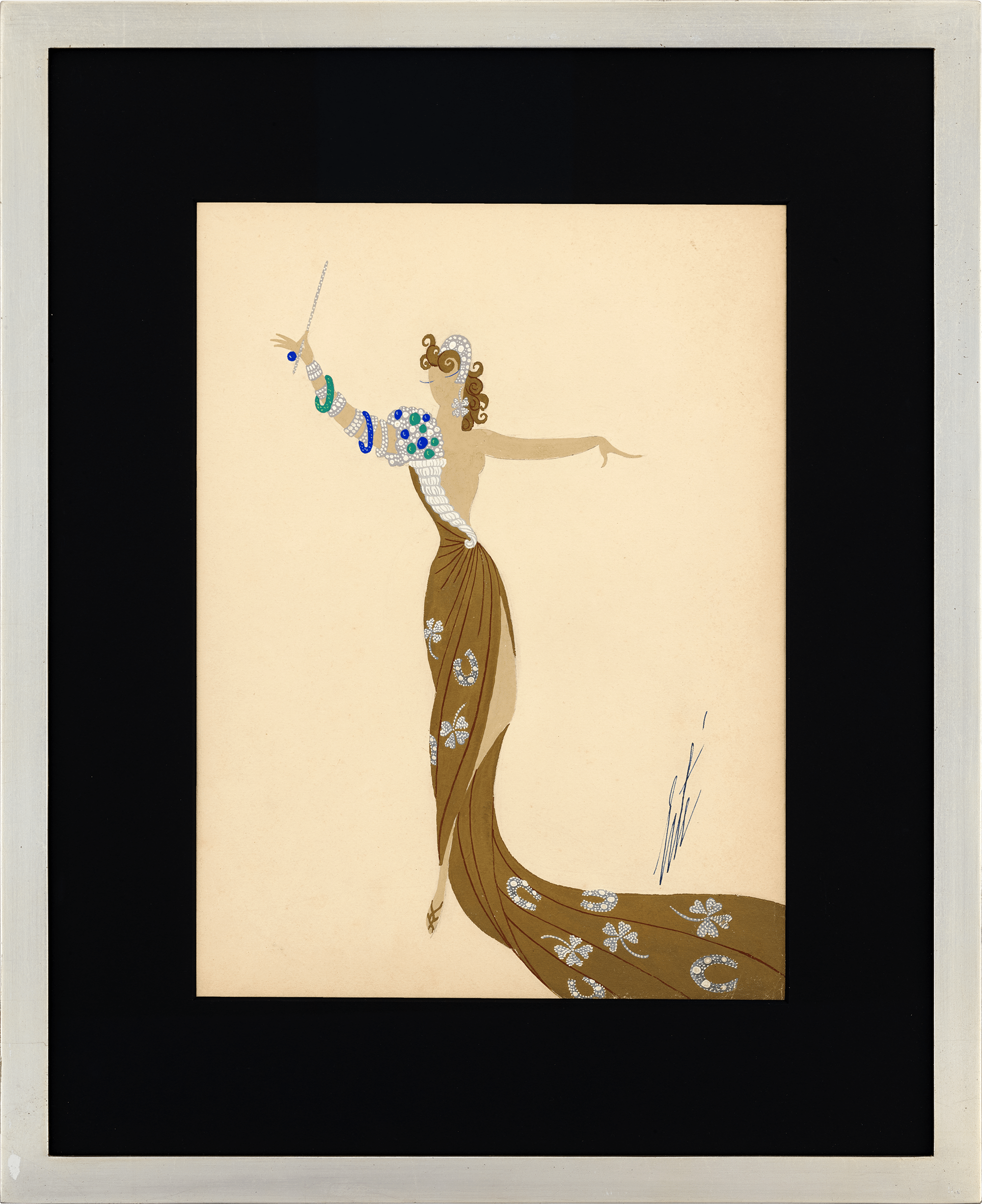 La fée Chance by Erté