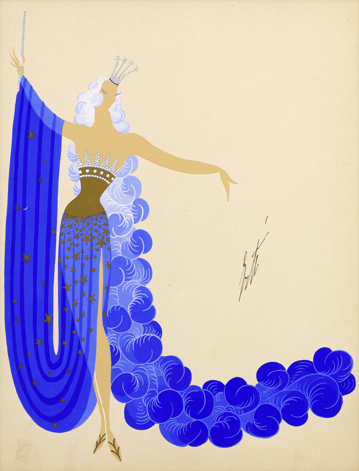 La magicienne by Erté