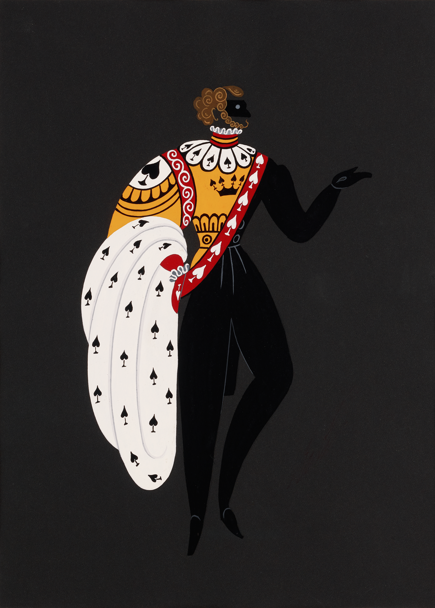 Le Roi de Pique by Erté