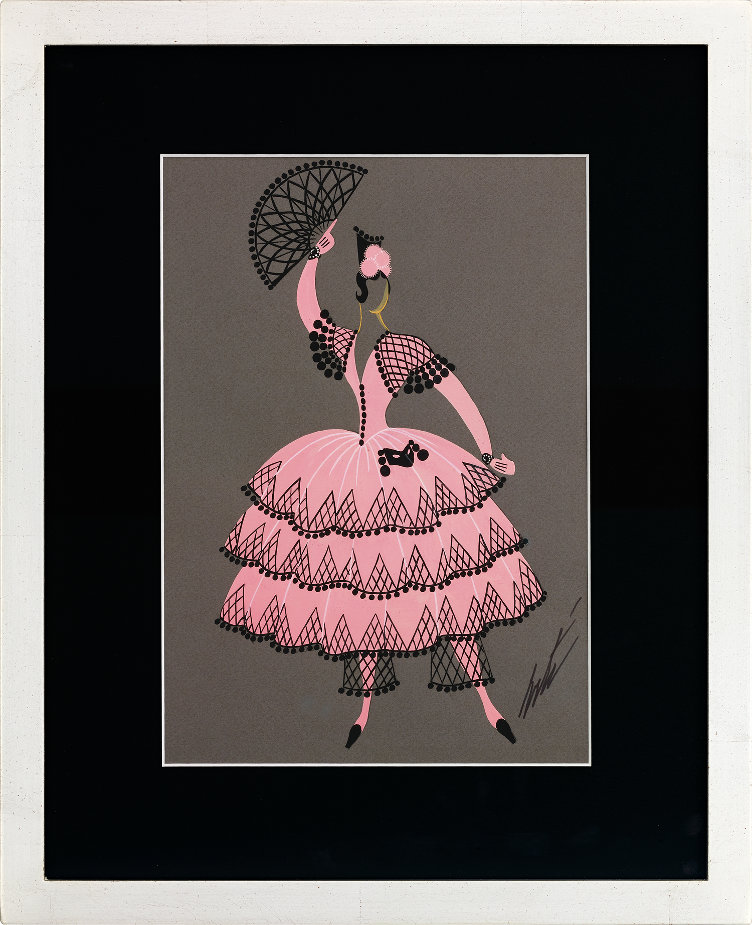 Danseuse du ballet espagnol by Erté