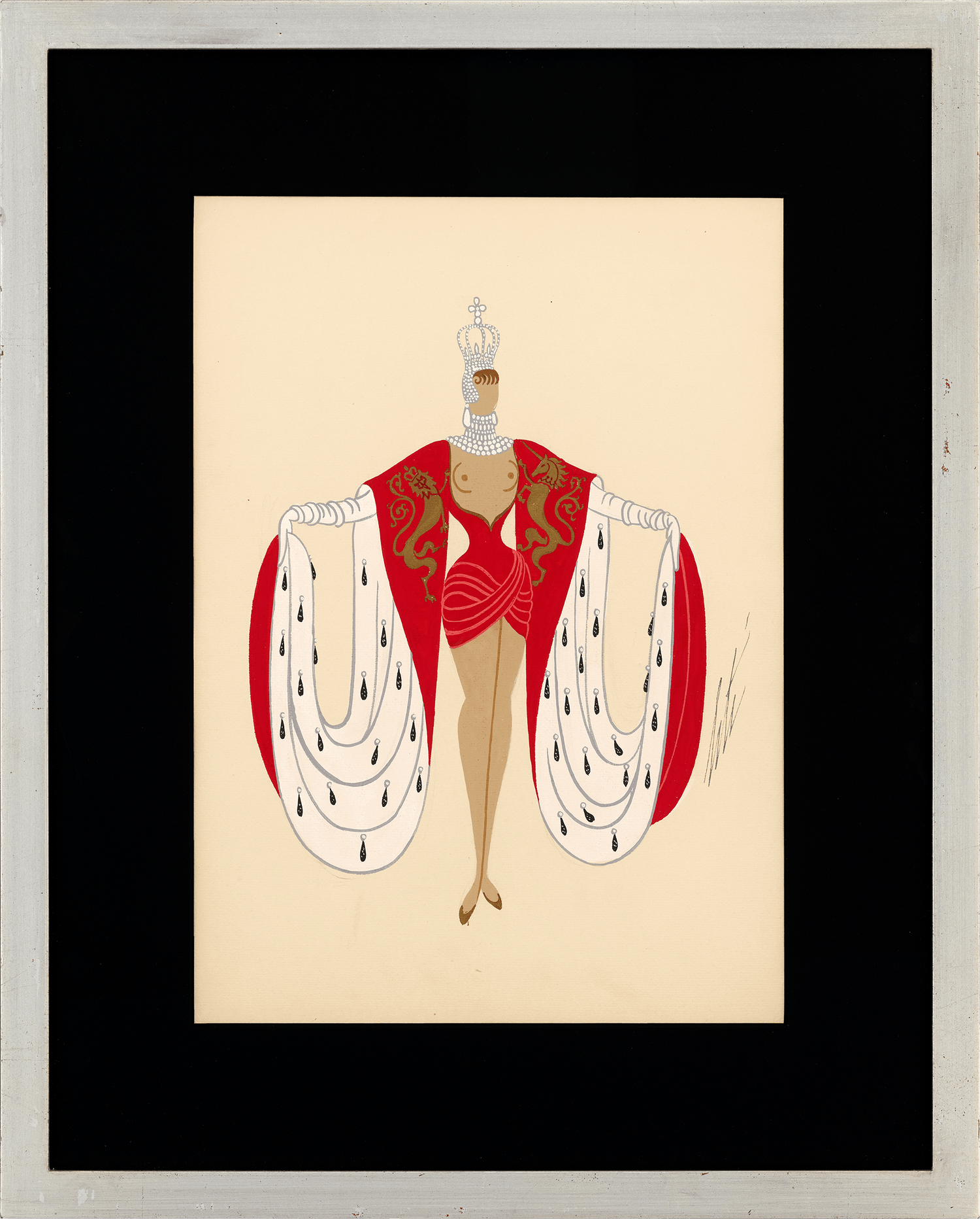 La Nouvelle Angleterre by Erté