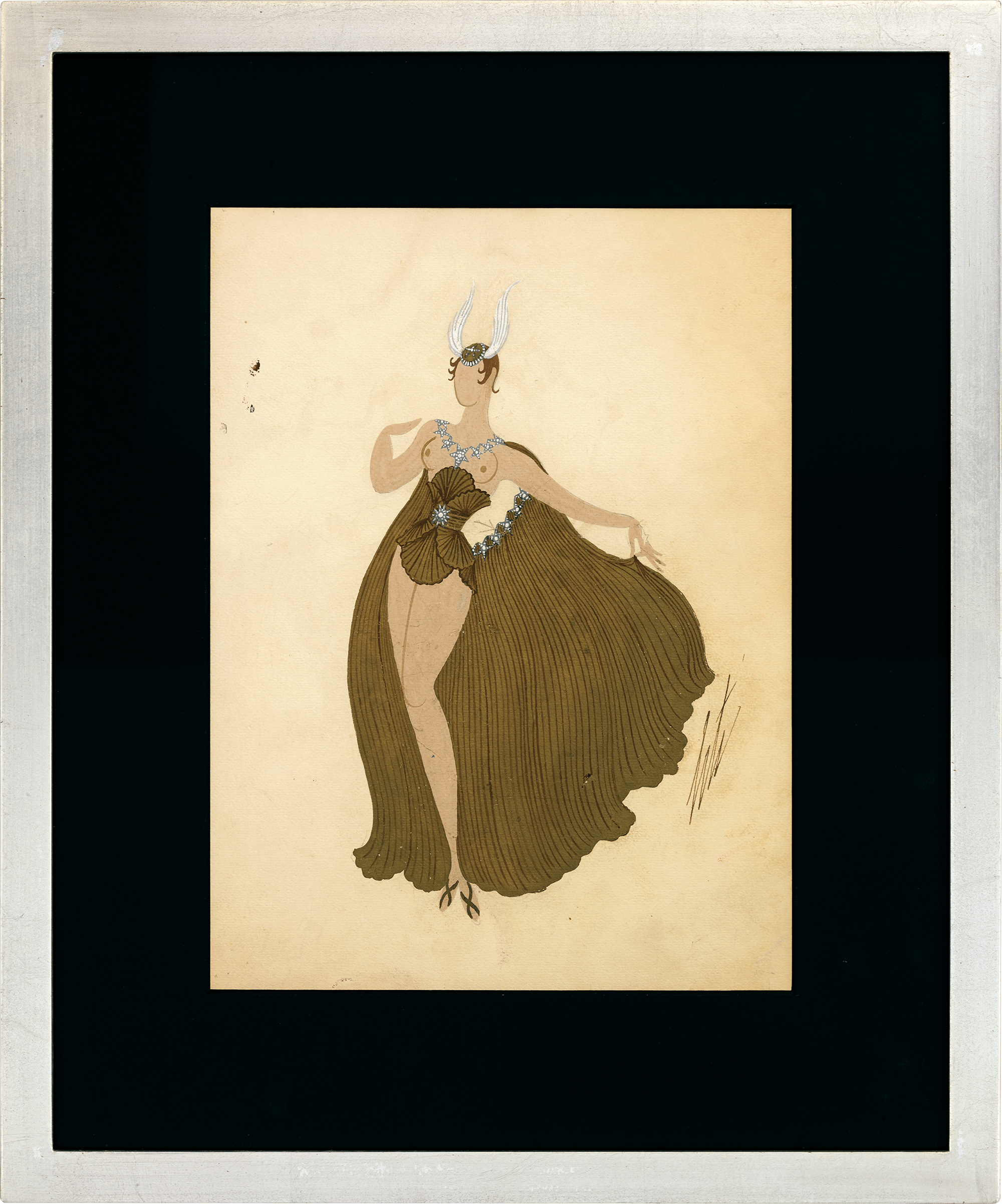 Une étoile de Hollywood III by Erté