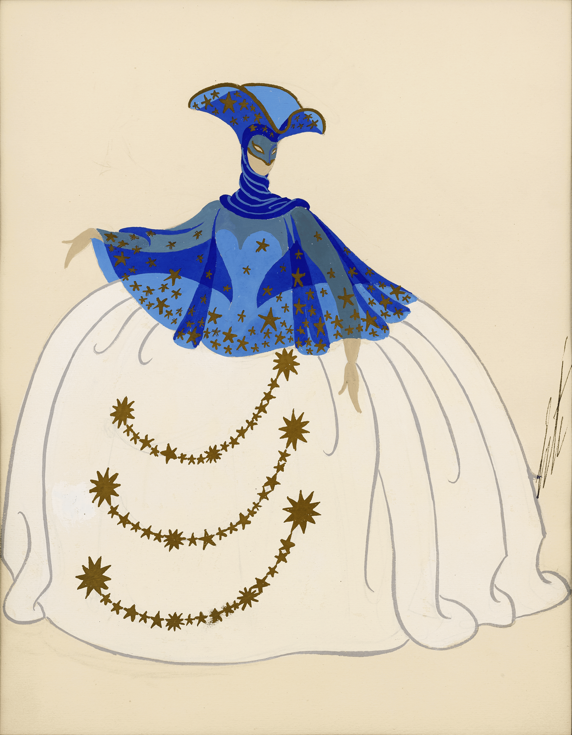 Maskenball Veneziani by Erté