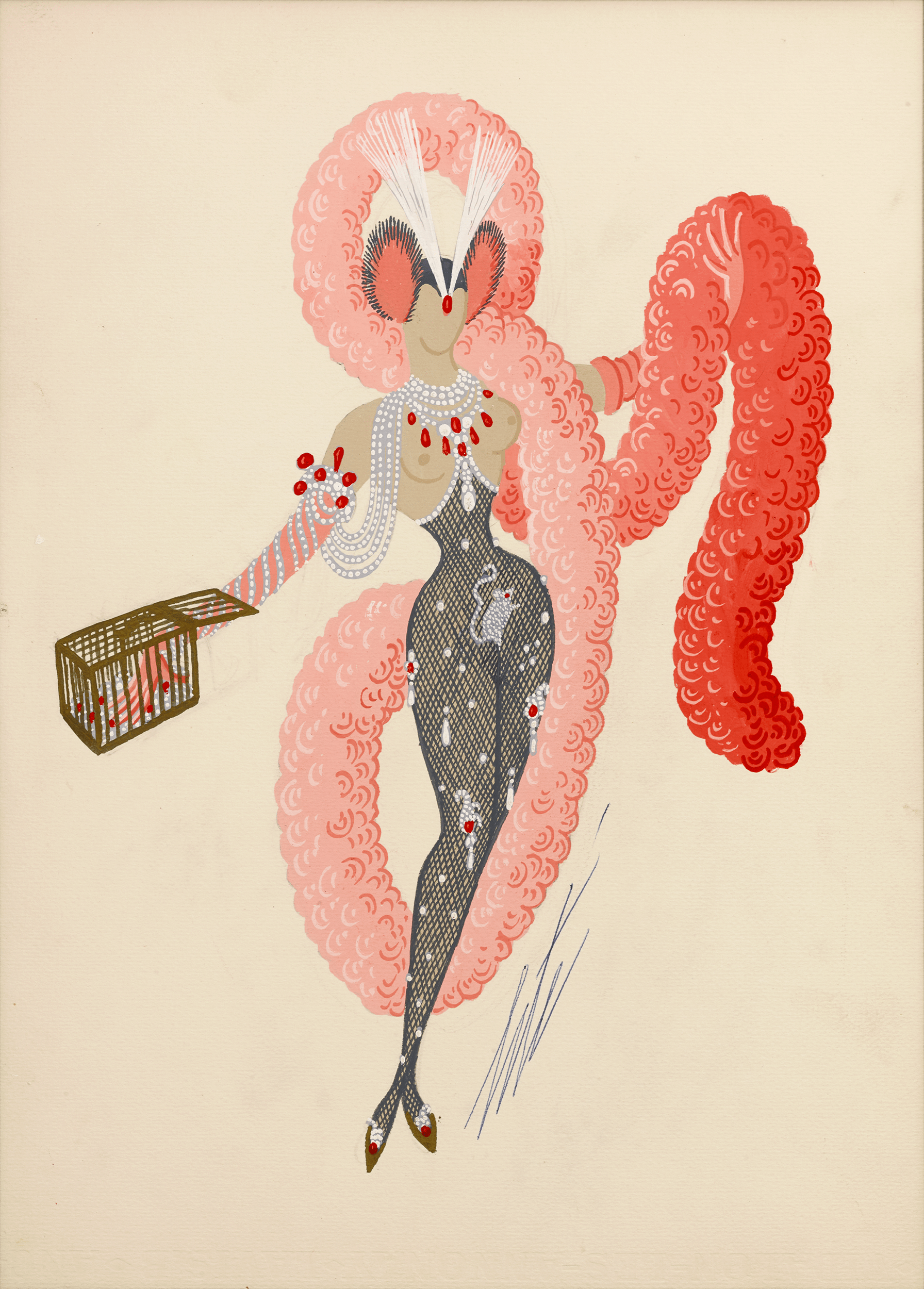 Les souris by Erté