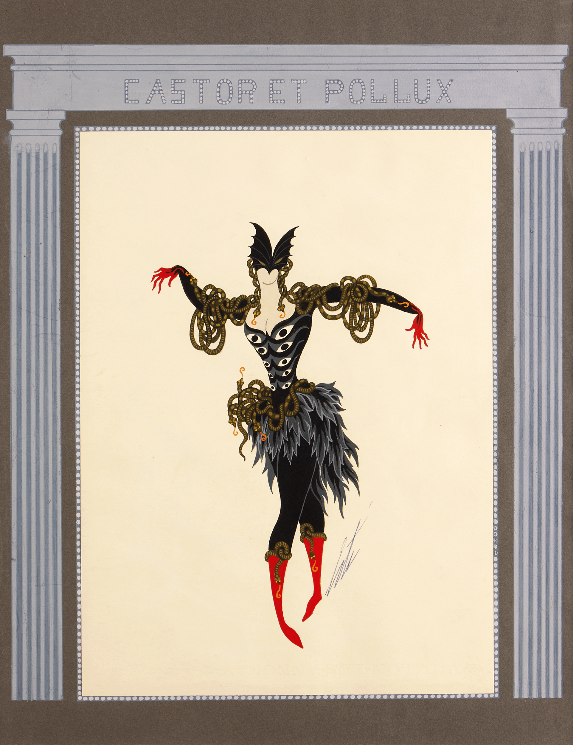 Tableau d’enfer by Erté