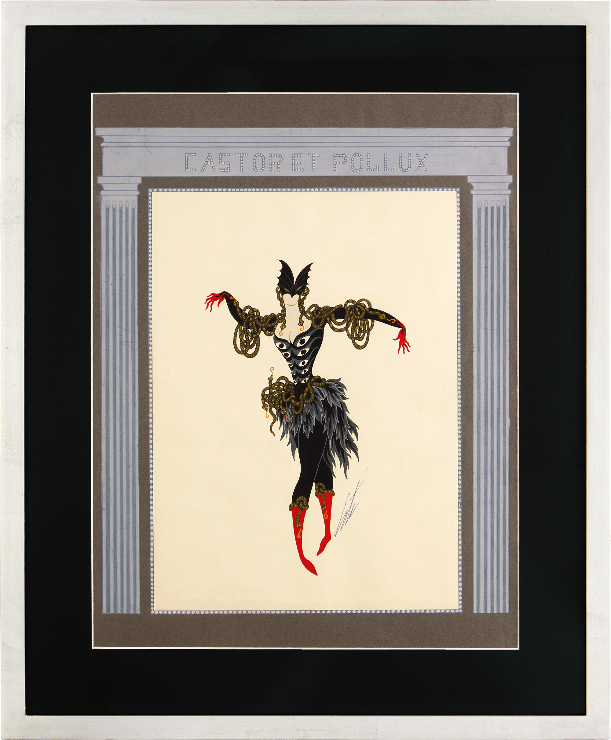 Tableau d’enfer by Erté