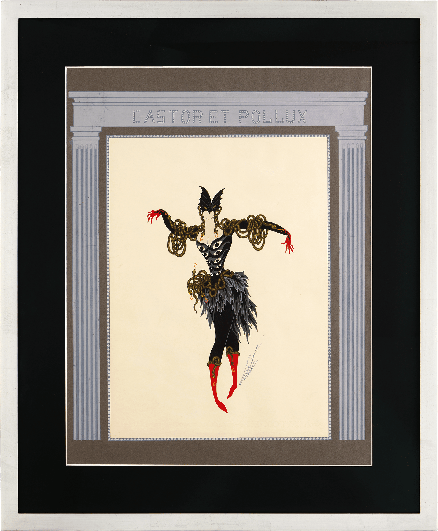 Tableau d’enfer by Erté