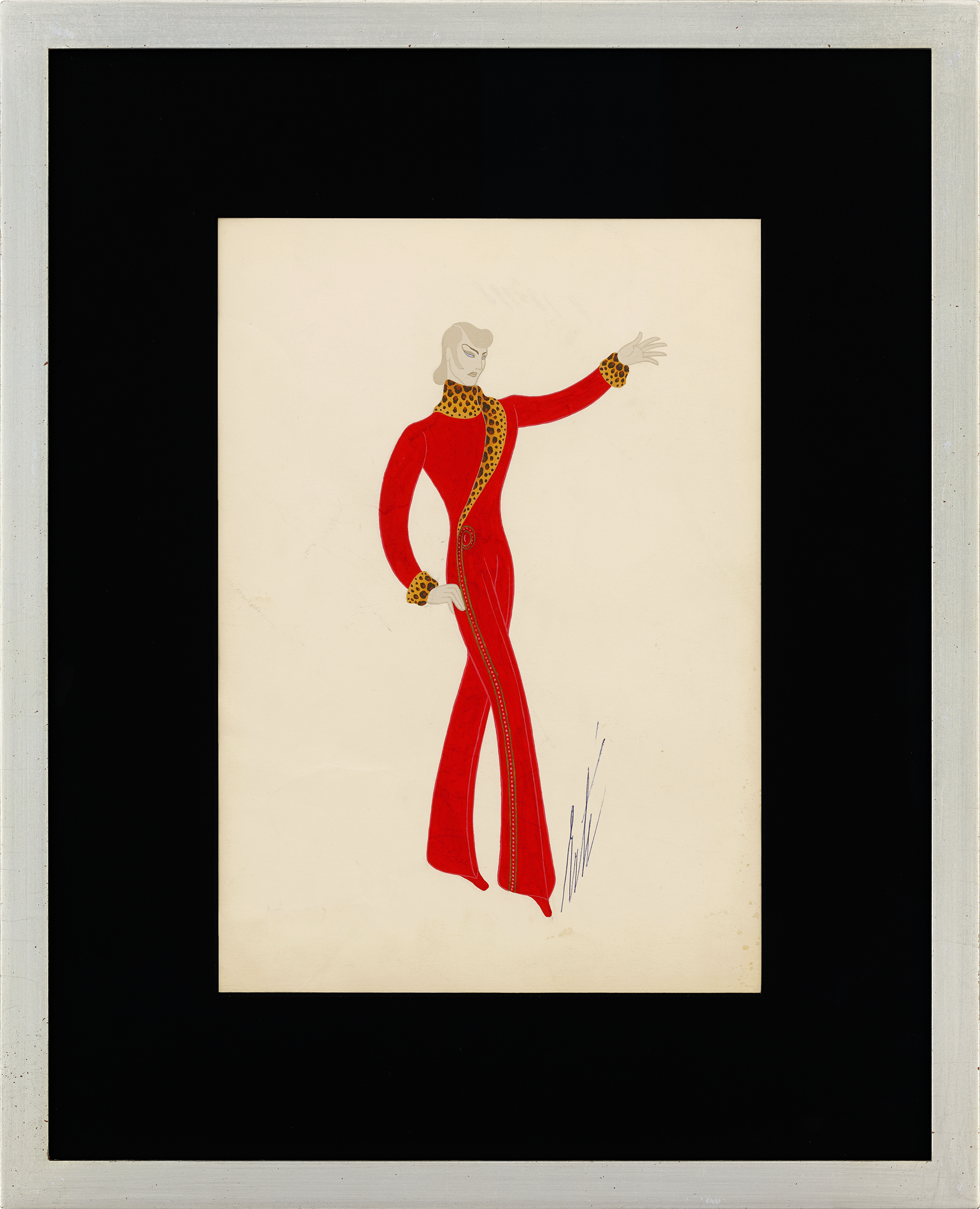 Chanteur by Erté