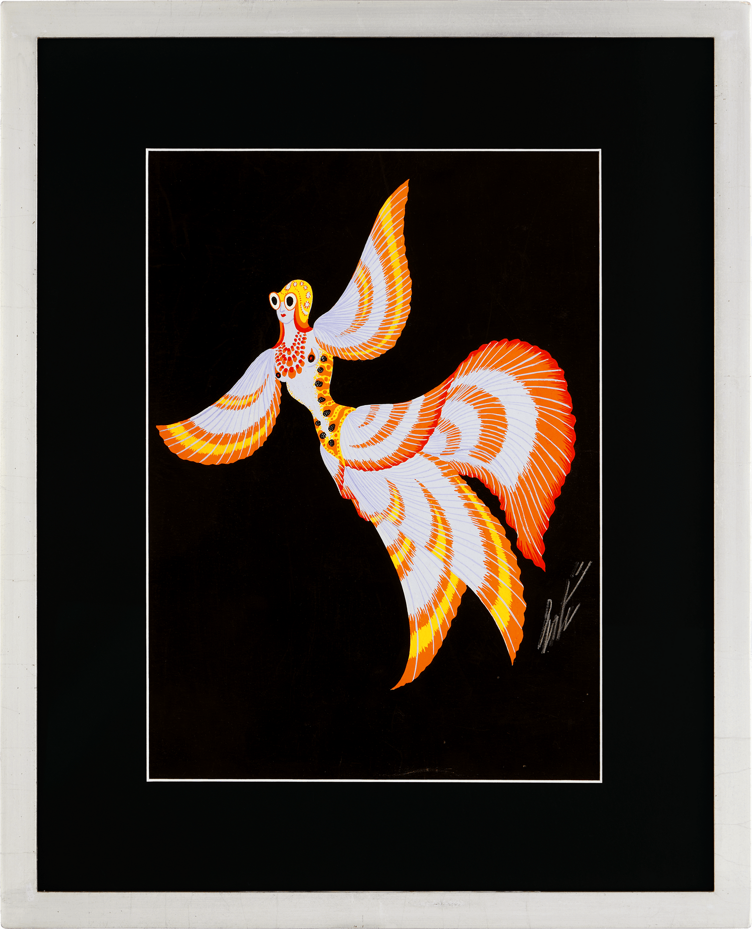 Poisson volant by Erté