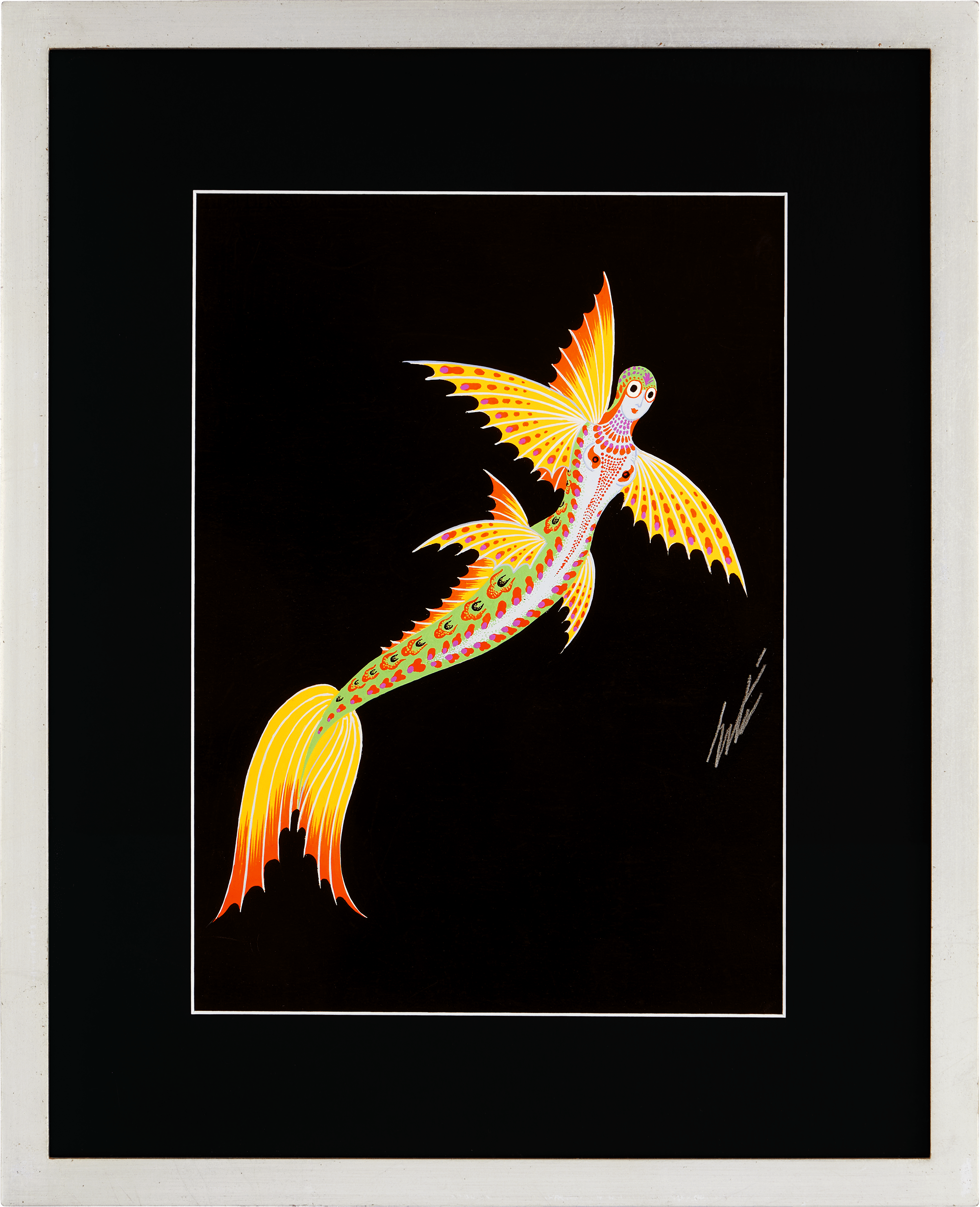 Poisson volant by Erté