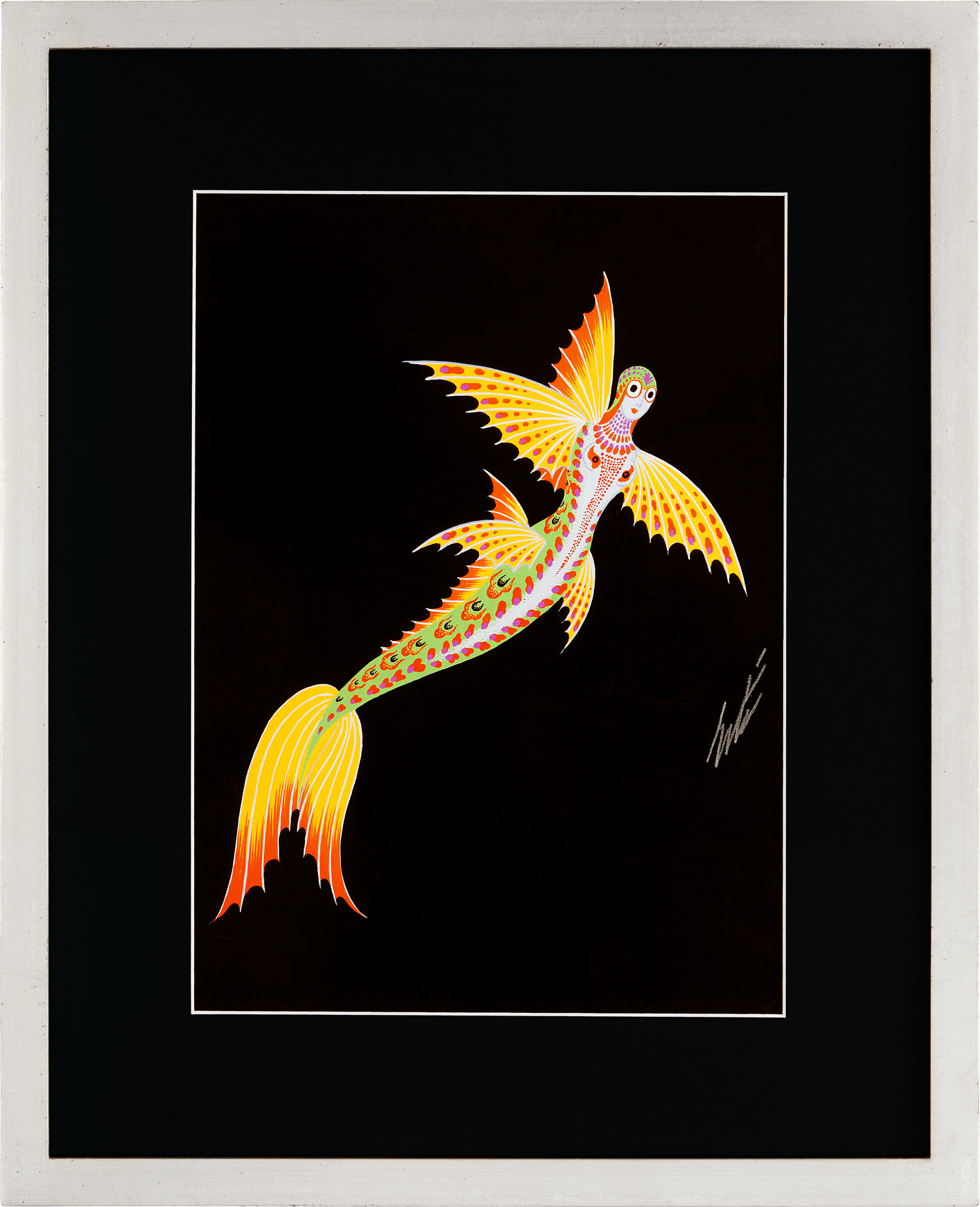 Poisson volant by Erté