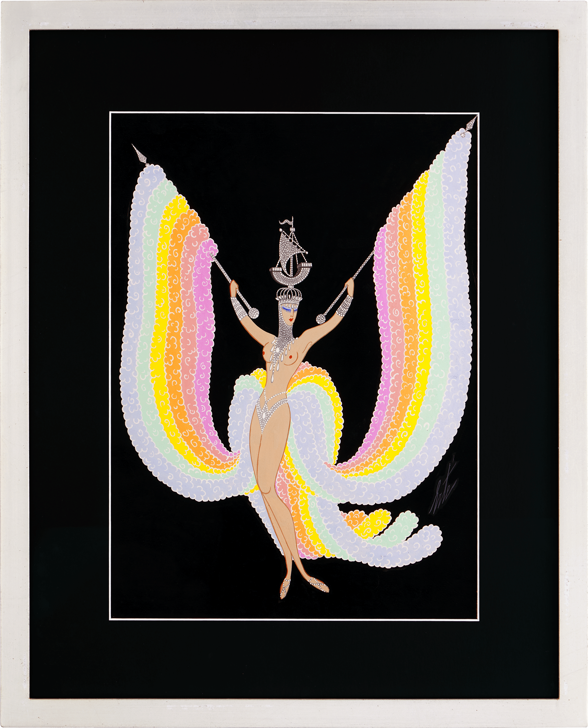 Les filles final by Erté