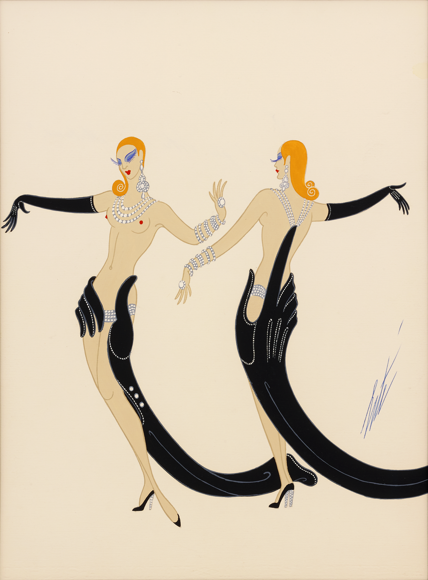 Ce n'est que votre main, Madame by Erté