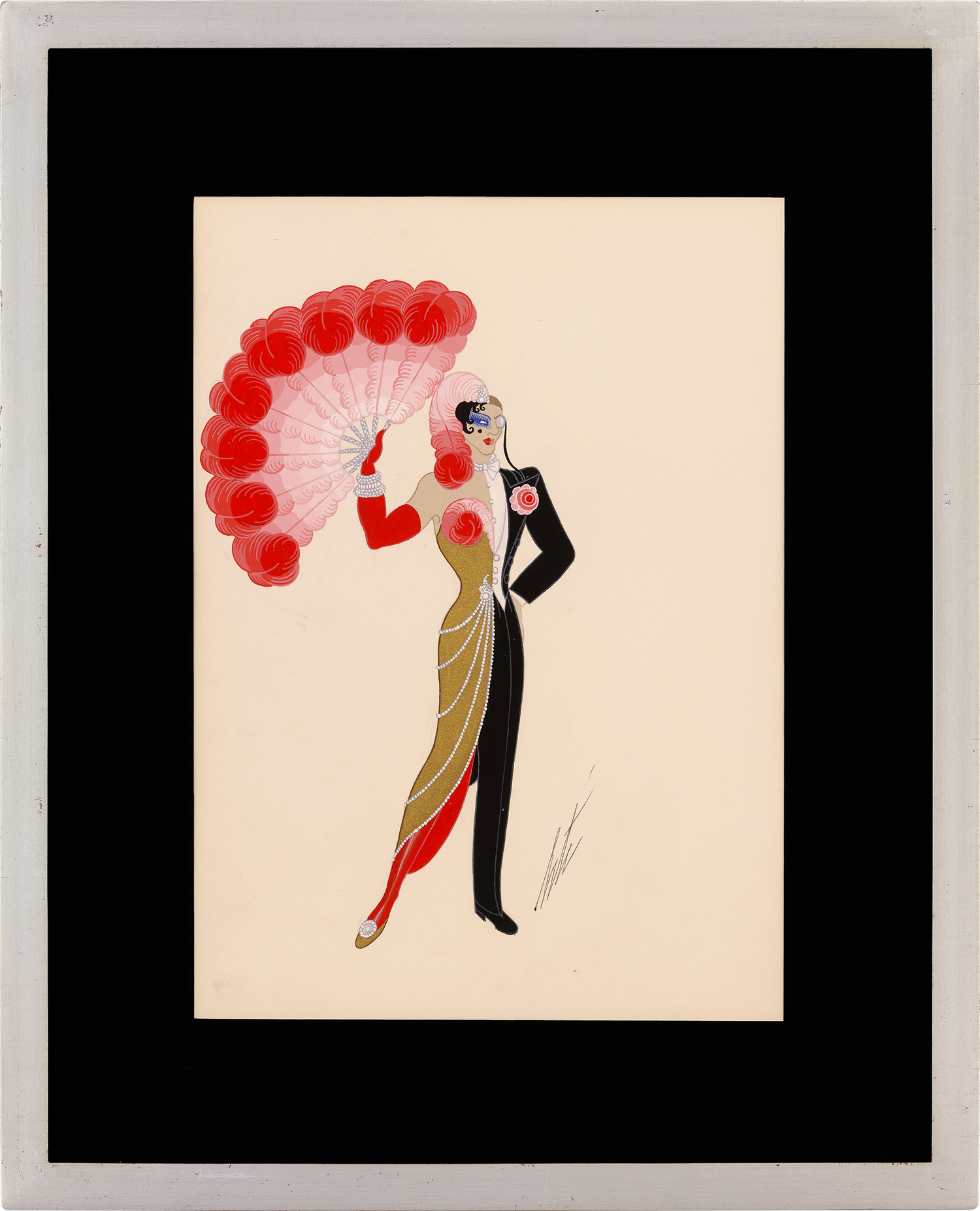 Les travestis by Erté