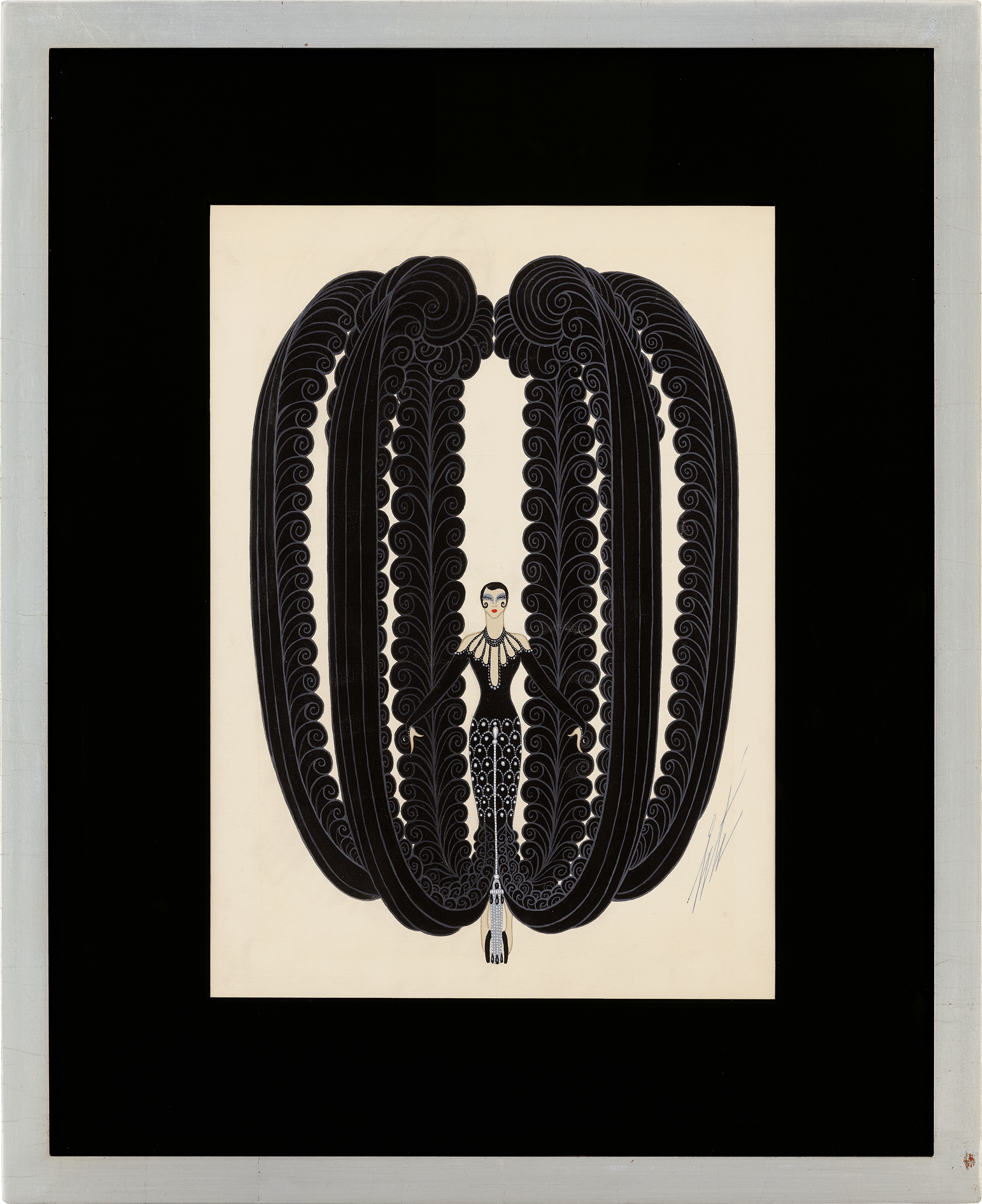 La Veuve Rusée by Erté