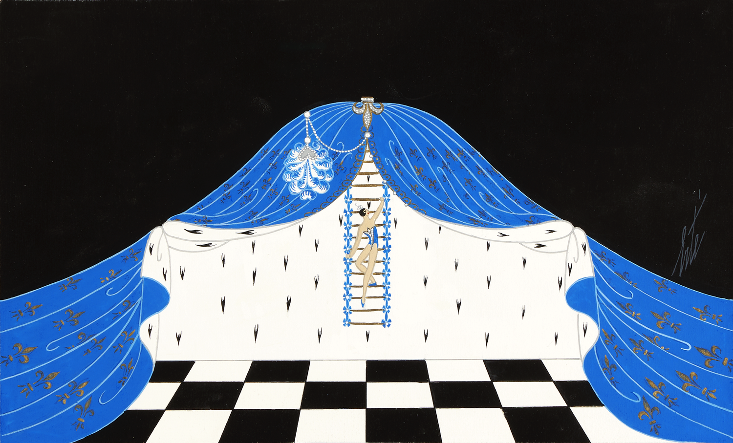 Décor, La Reine Margot by Erté