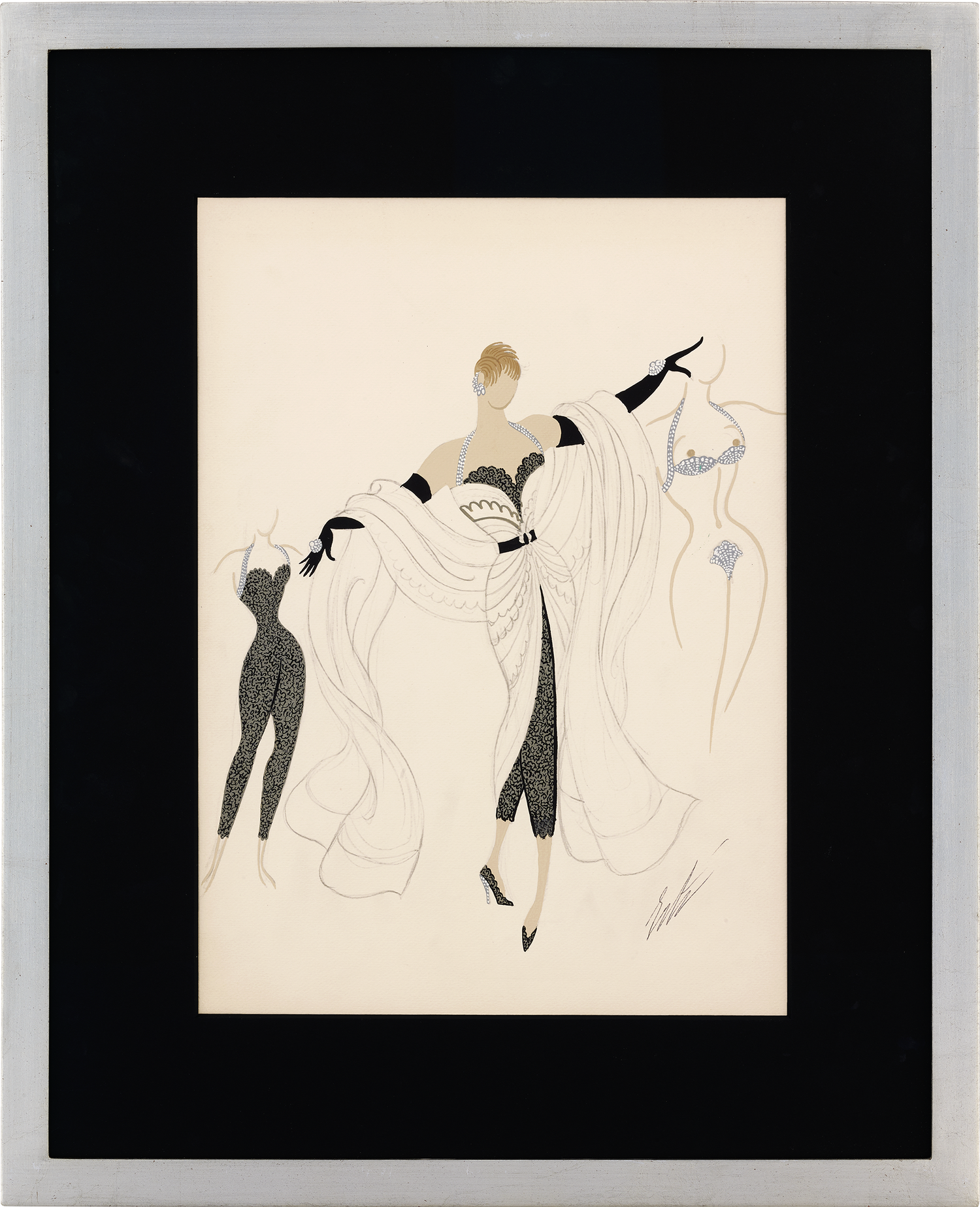 Etude de tenue by Erté