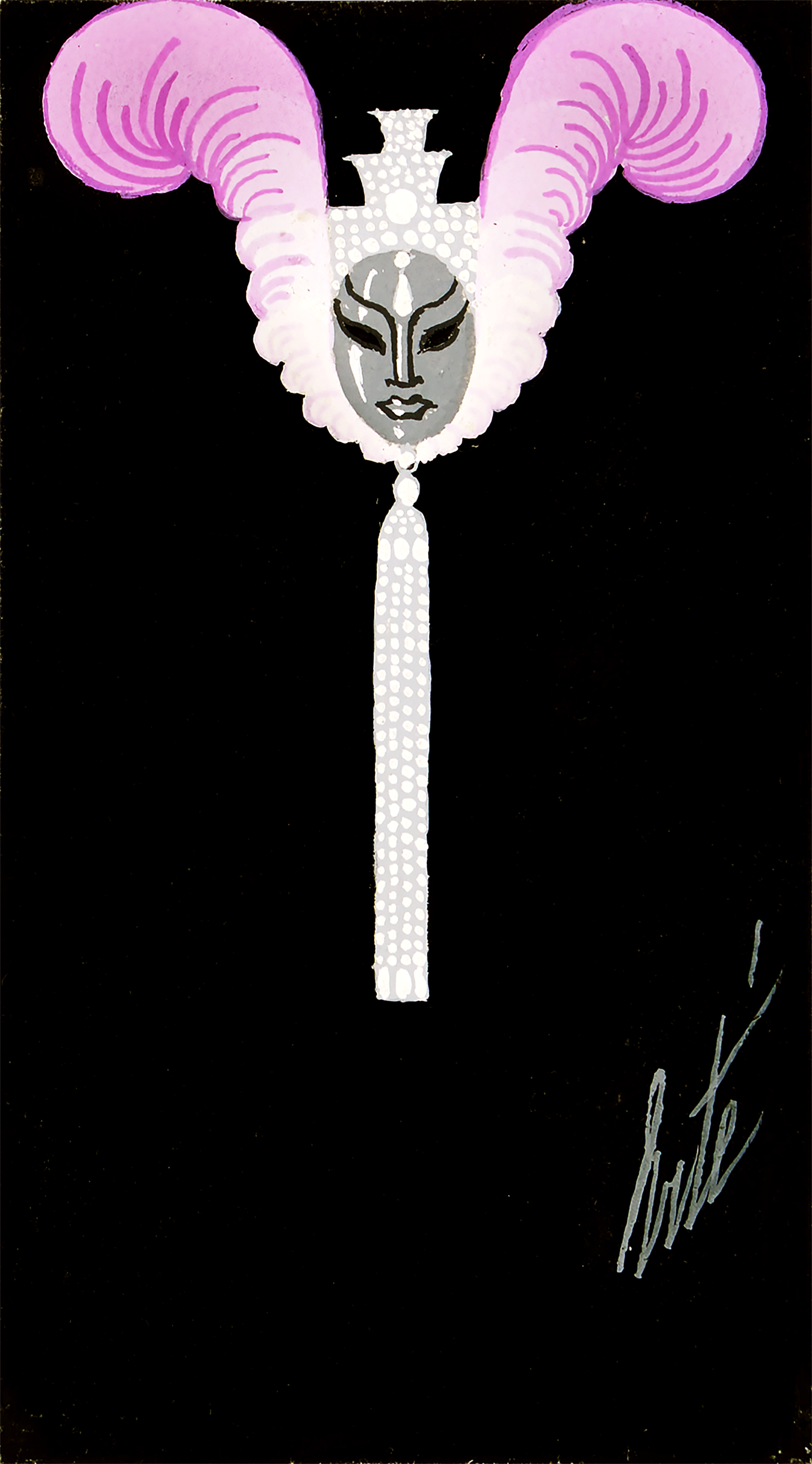 Ensemble of 4: Décors pour le Lido by Erté