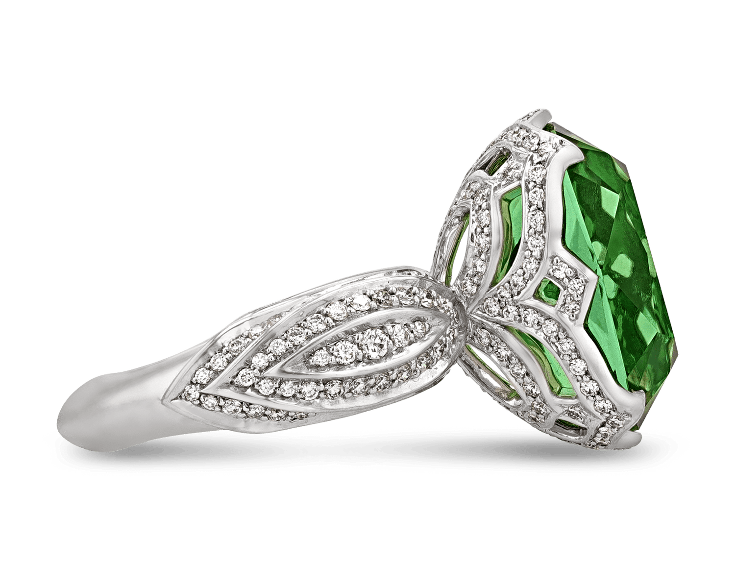 Kat Florence Neon Tourmaline Ring, 17.12 Carats