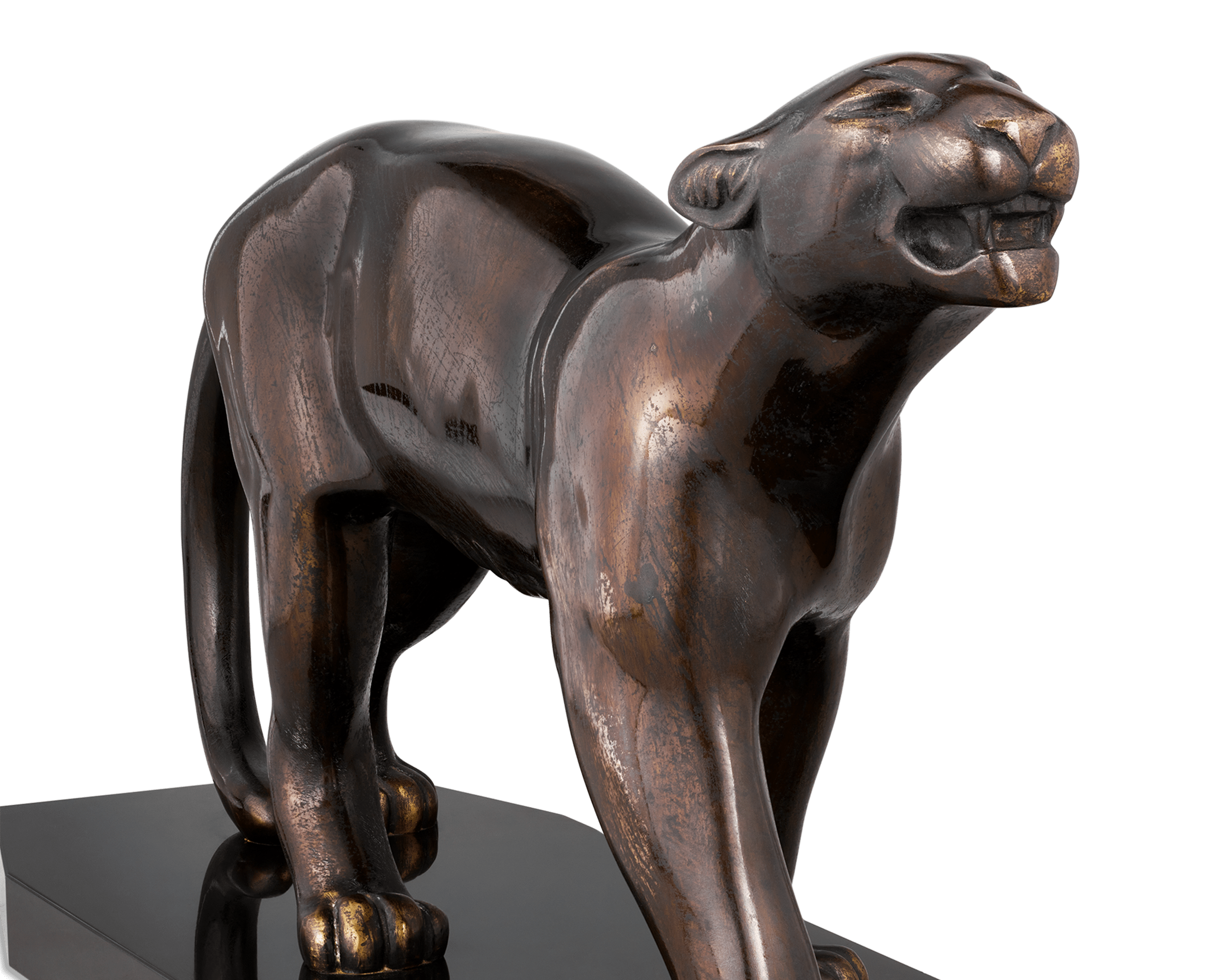 Panther by Émile Louis Bracquemond